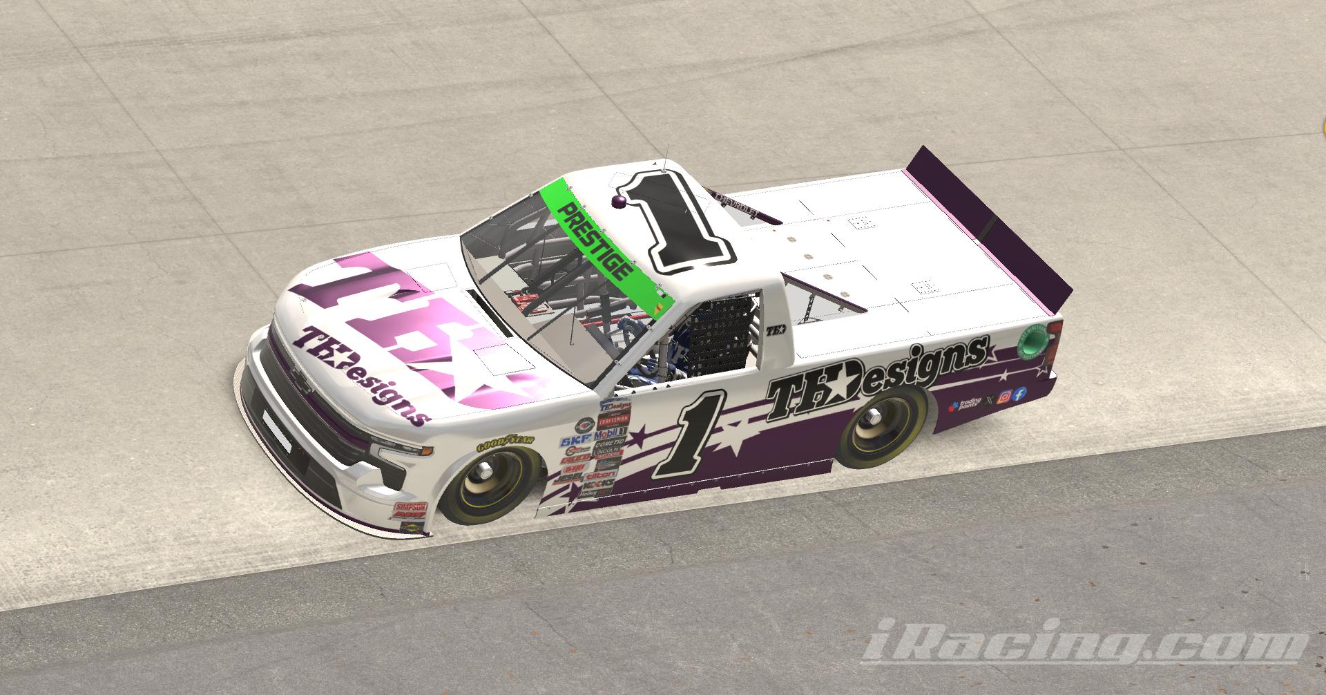 Preview of #1 - Wyatt Youngblood - THDesigns - 2025 Prestige Truck Series by Teejay Handley