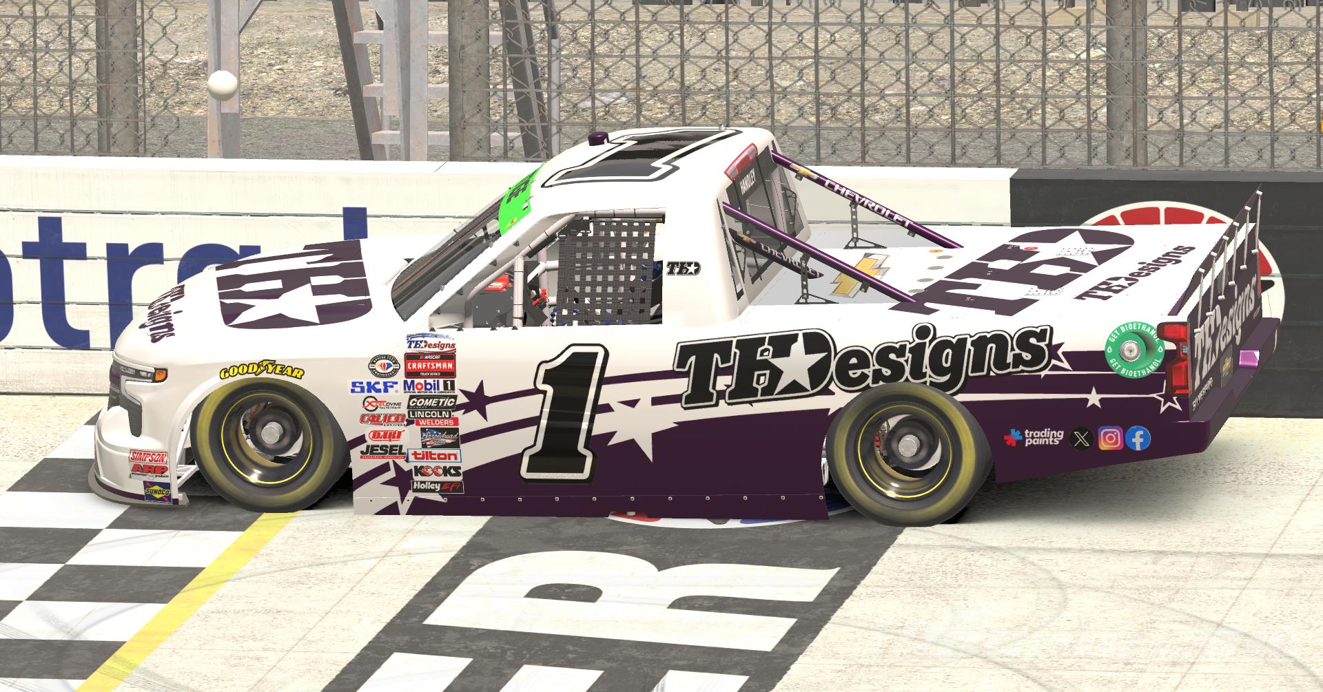 Preview of #1 - Wyatt Youngblood - THDesigns - 2025 Prestige Truck Series by Teejay Handley