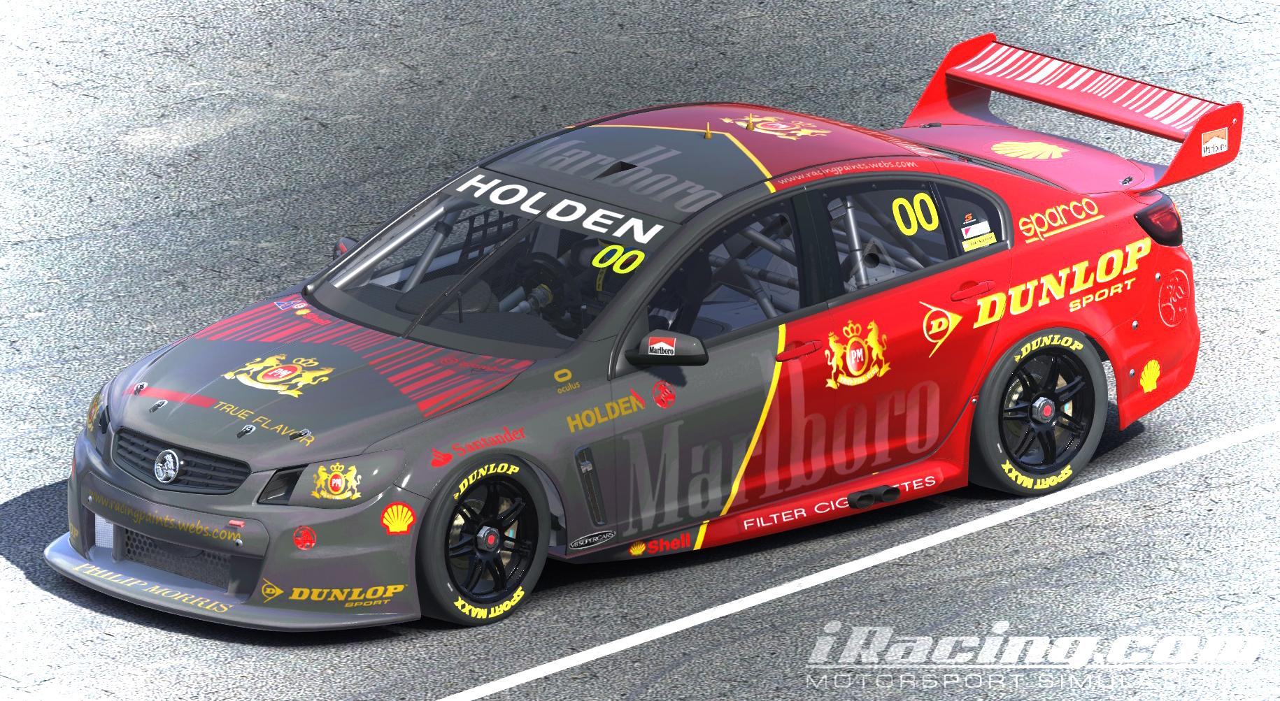 Holden V8 MARLBORO BLACK by Mitja M. - Trading Paints