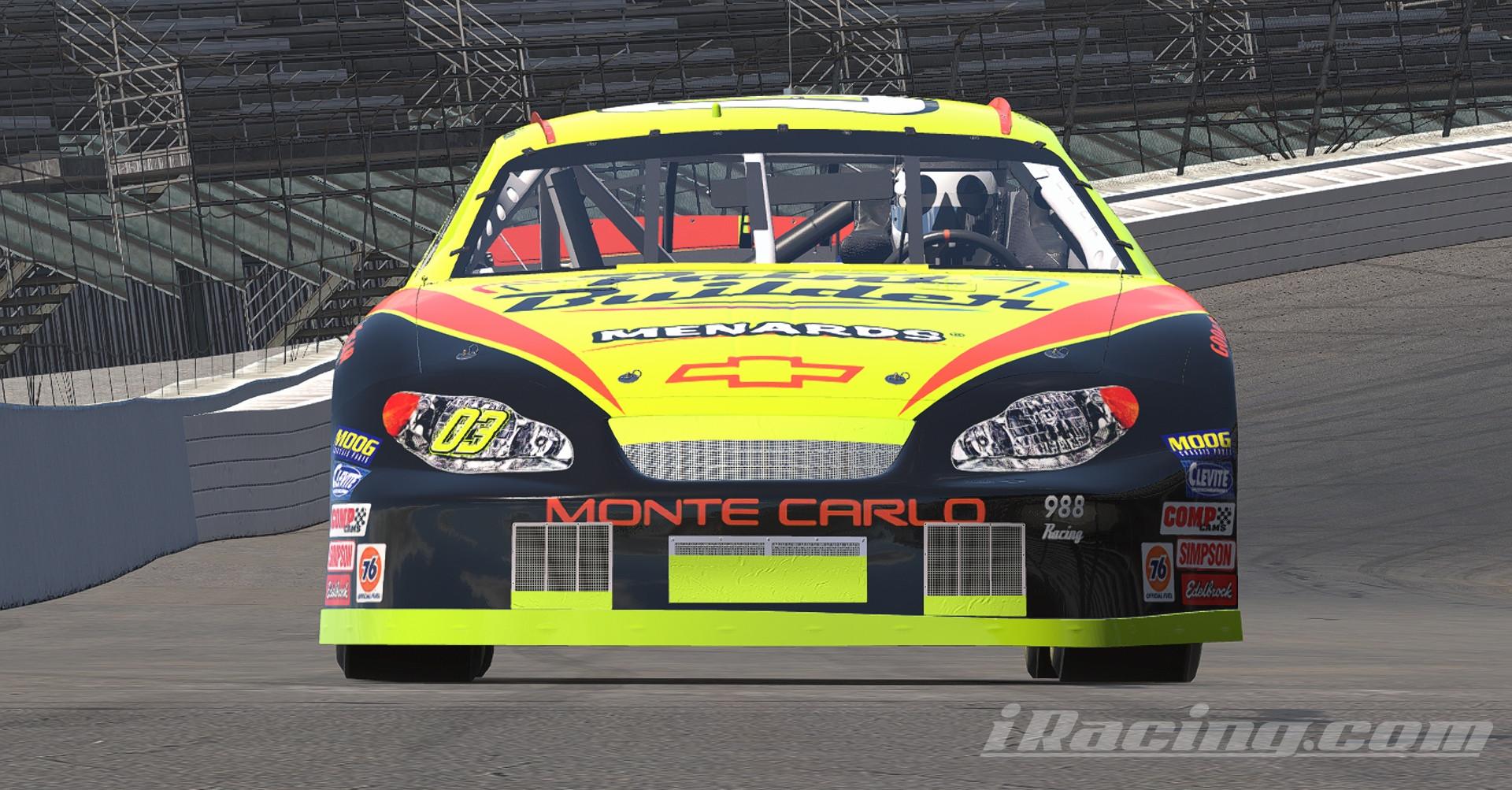 Preview of Paint Builder / Menards Gen 4 Chevrolet Monte Carlo by Justin Rector