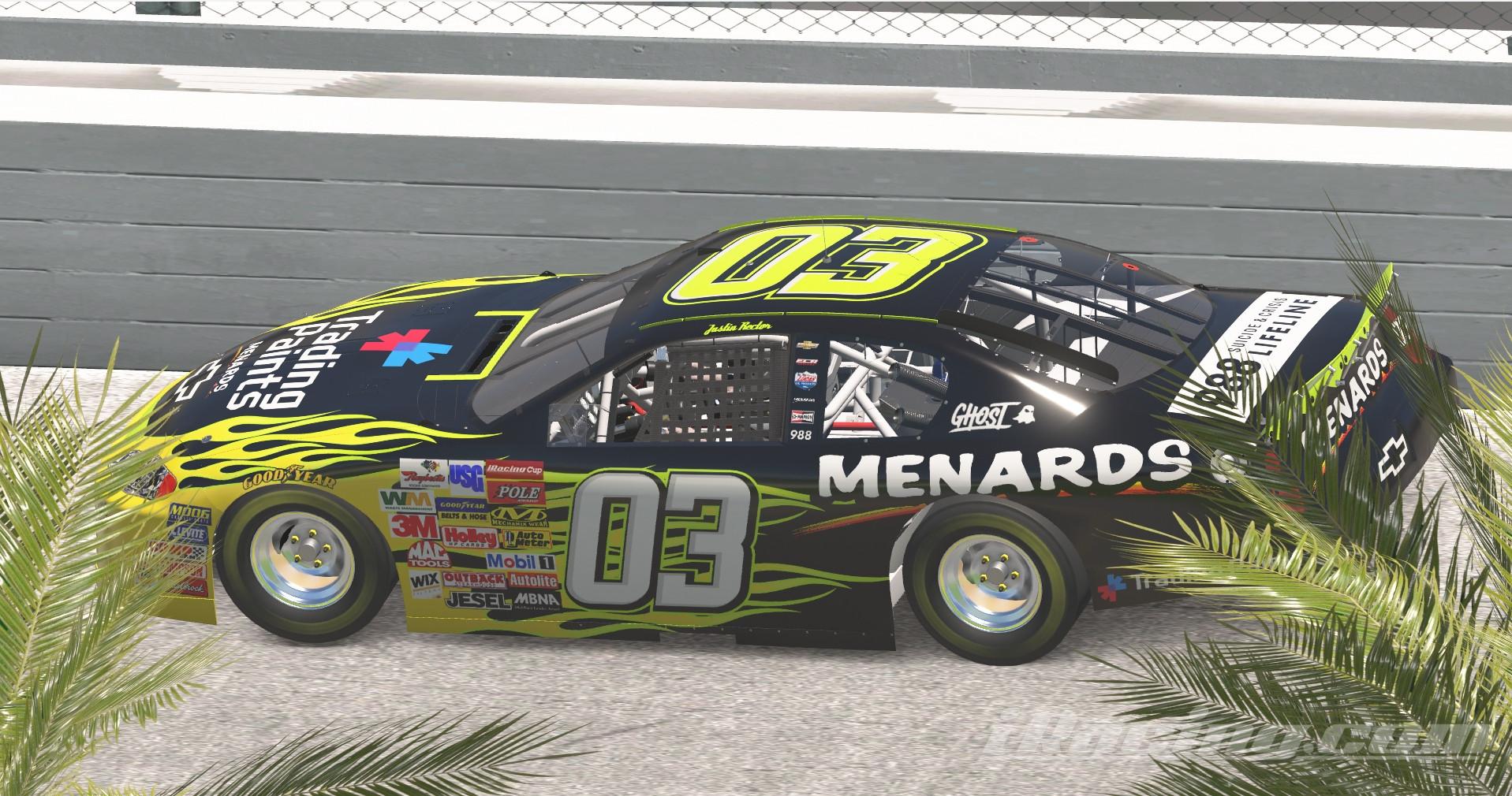 Preview of Trading Paints / Menards Chevrolet Monte Carlo by Justin Rector