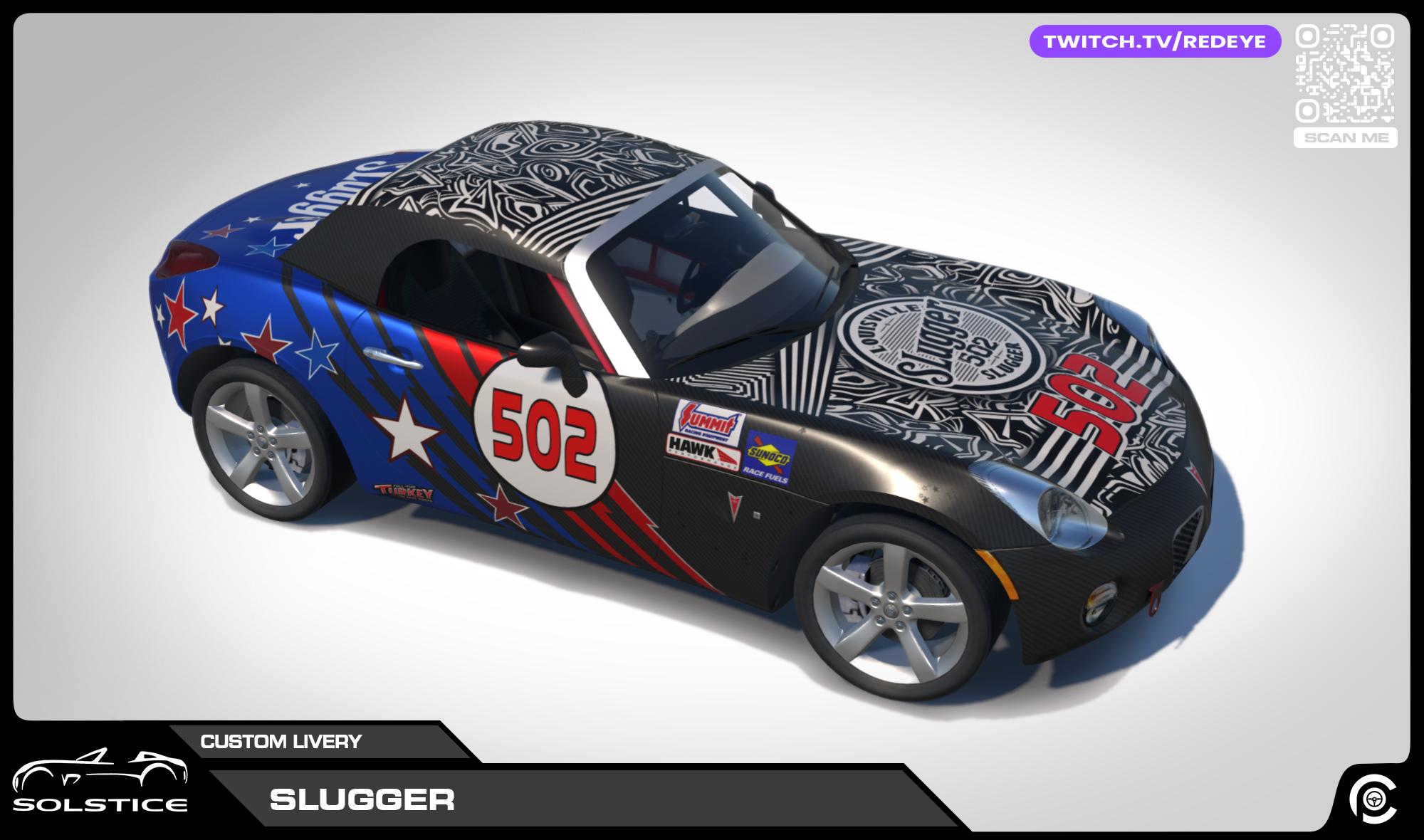 Preview of 2025 Slugger Pontiac Solstice Carbon by Paul R Chaloner