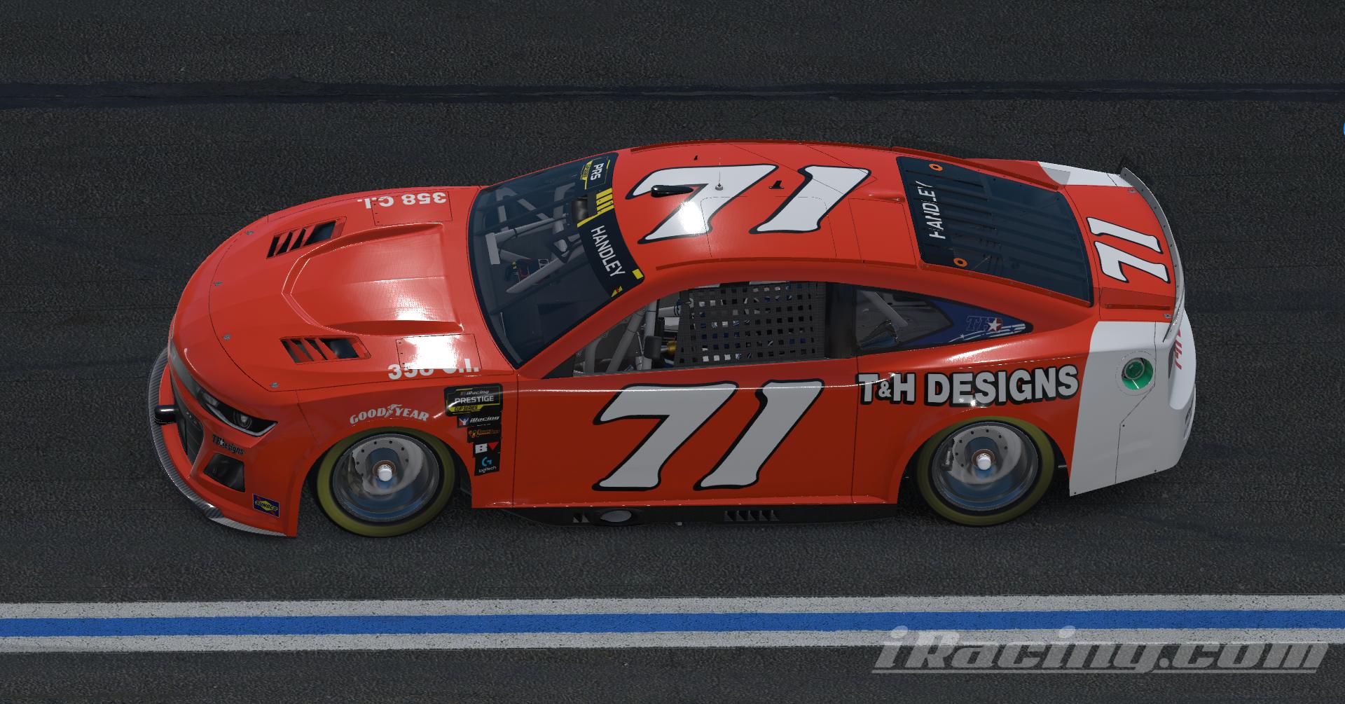 Preview of #71 - Preston Salmon - TH Designs Throwback - 2025 Prestige Next Gen Cup Series by Teejay Handley