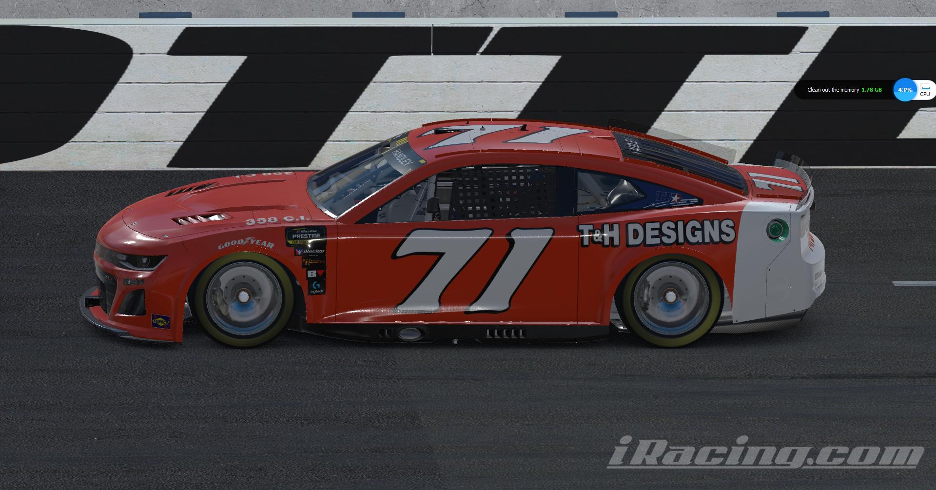 Preview of #71 - Preston Salmon - TH Designs Throwback - 2025 Prestige Next Gen Cup Series by Teejay Handley