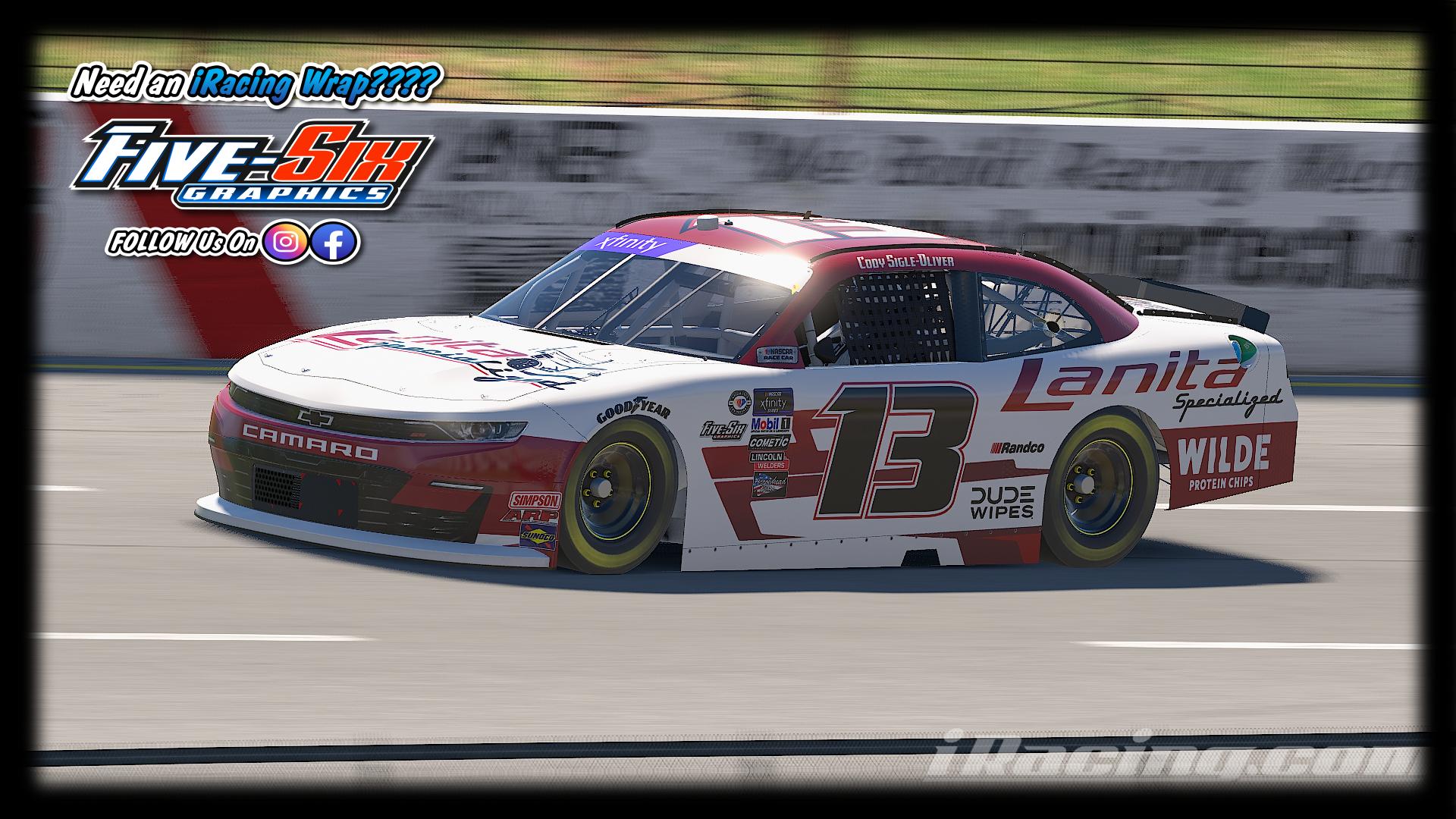 Preview of Cody Sigle Oliver Xfinity Chevy 2025 by John Bellando