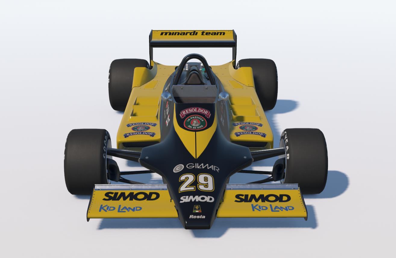 Preview of F1 1985 - Minardi M185 by Andrea Zanon