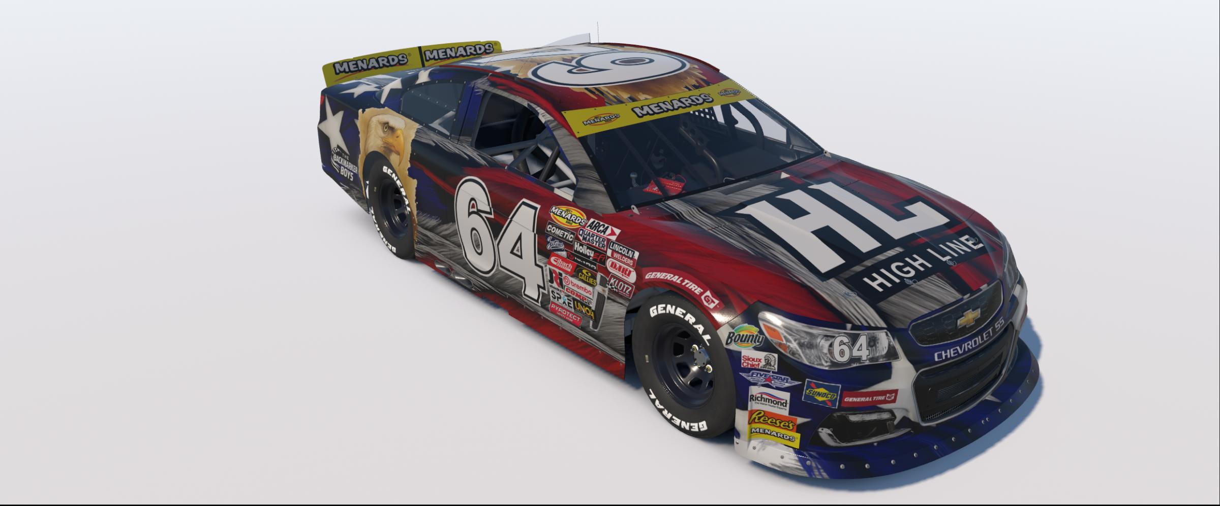 Preview of High Line American Themed Chevy ARCA #2 by Bryan D M.