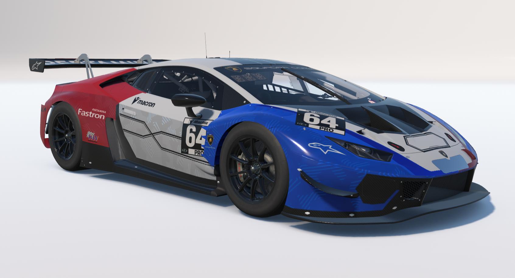 Preview of Lamborghini Temerario in Red White & Blue by Keith Archer