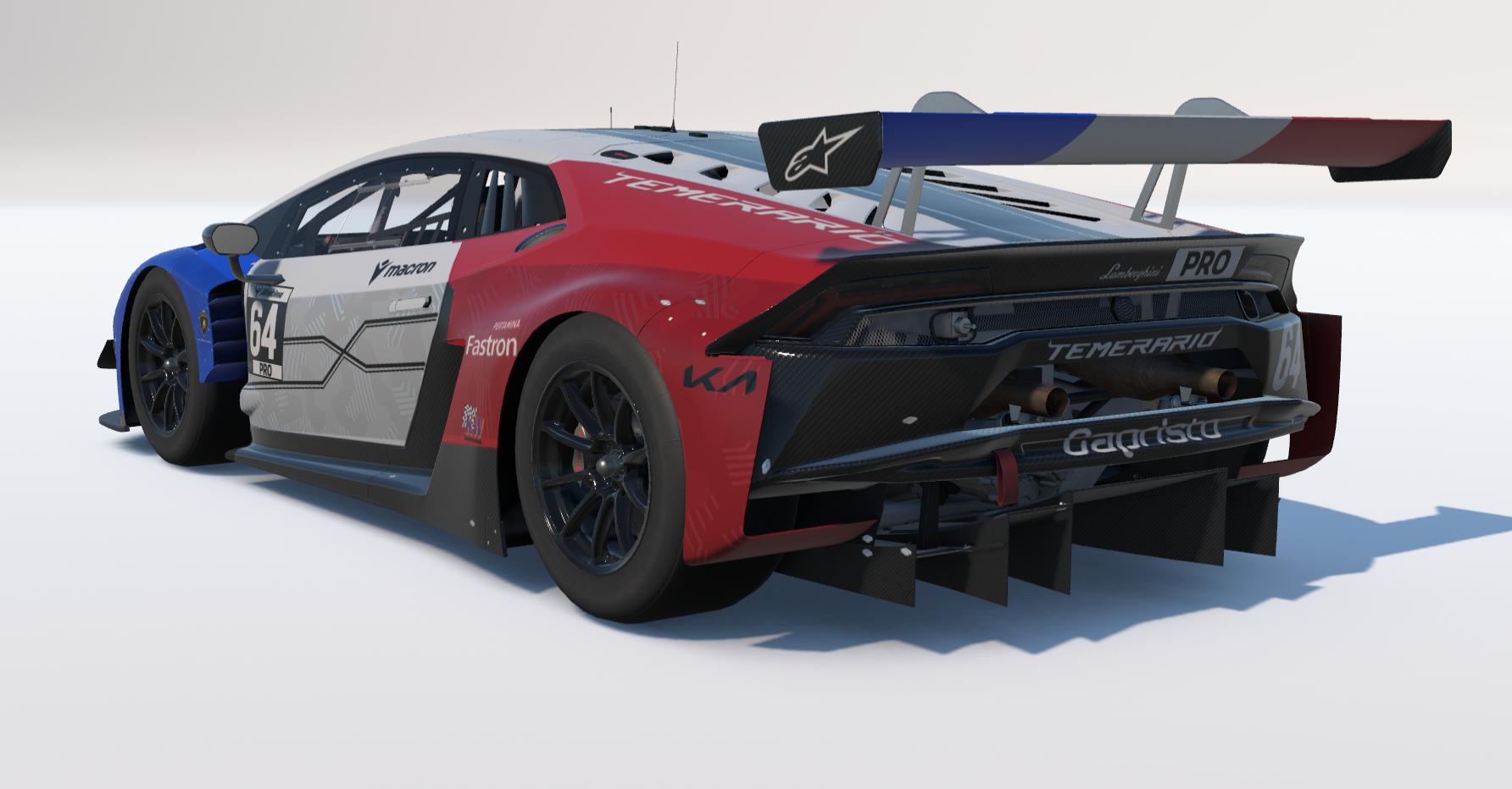 Preview of Lamborghini Temerario in Red White & Blue by Keith Archer