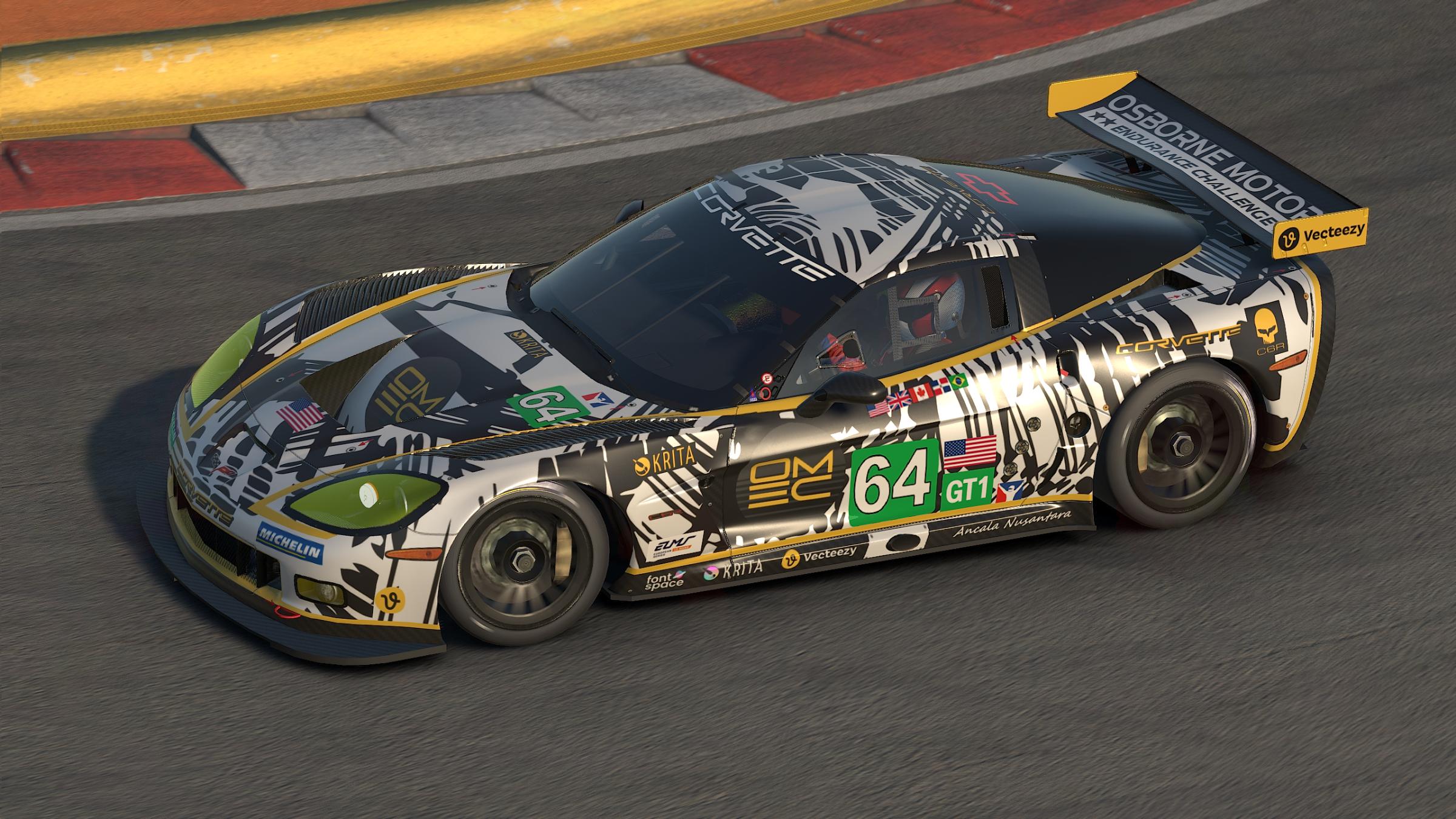 Preview of OMEC Chevrolet Corvette GT1 "Schism" v1.0 by Patrick Cantrell