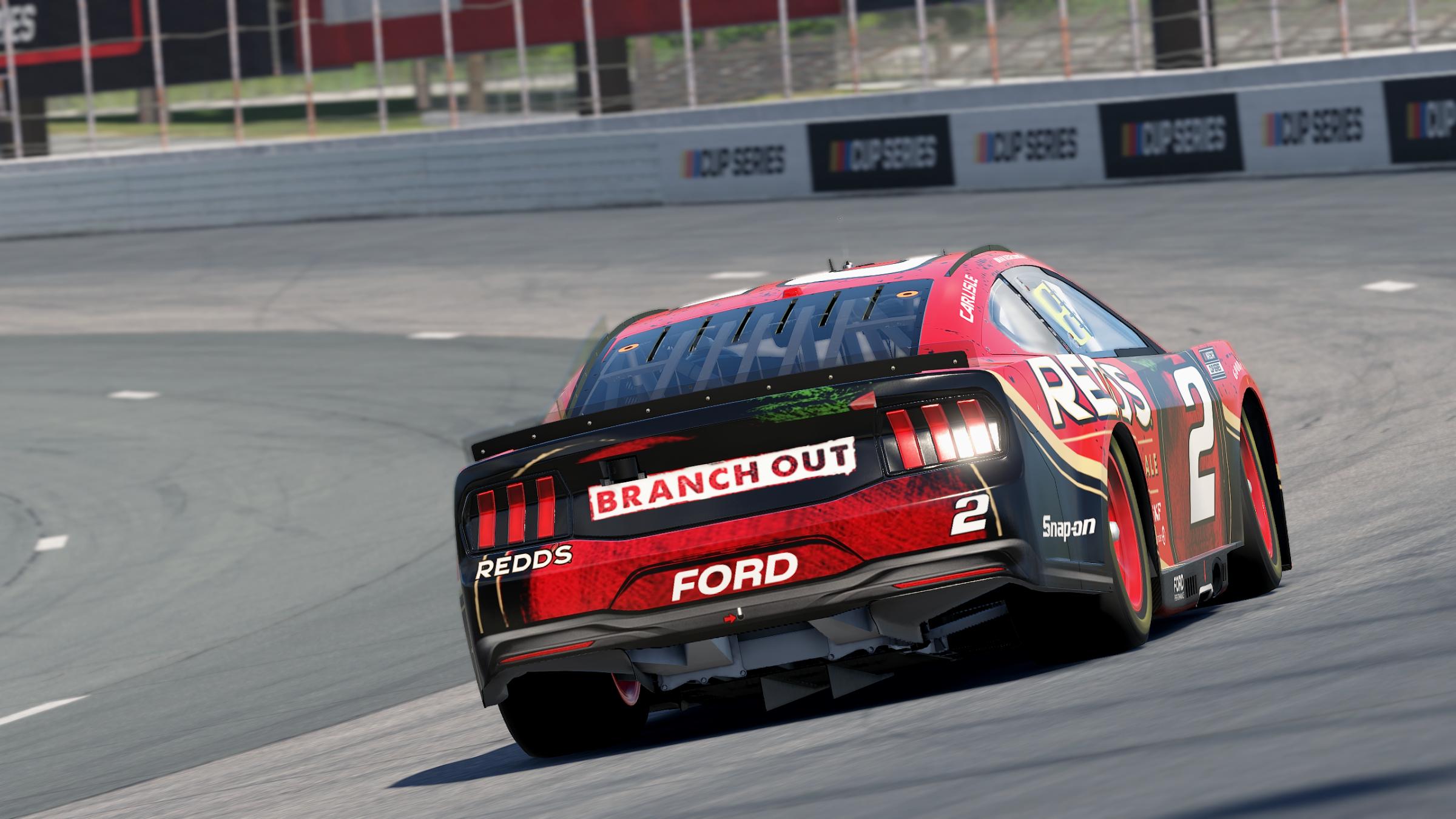 Preview of Brad Keselowski Redds Apple Ale 2013 Cup Darkhorse Mustang (No Numbers) by Aledam Contreras