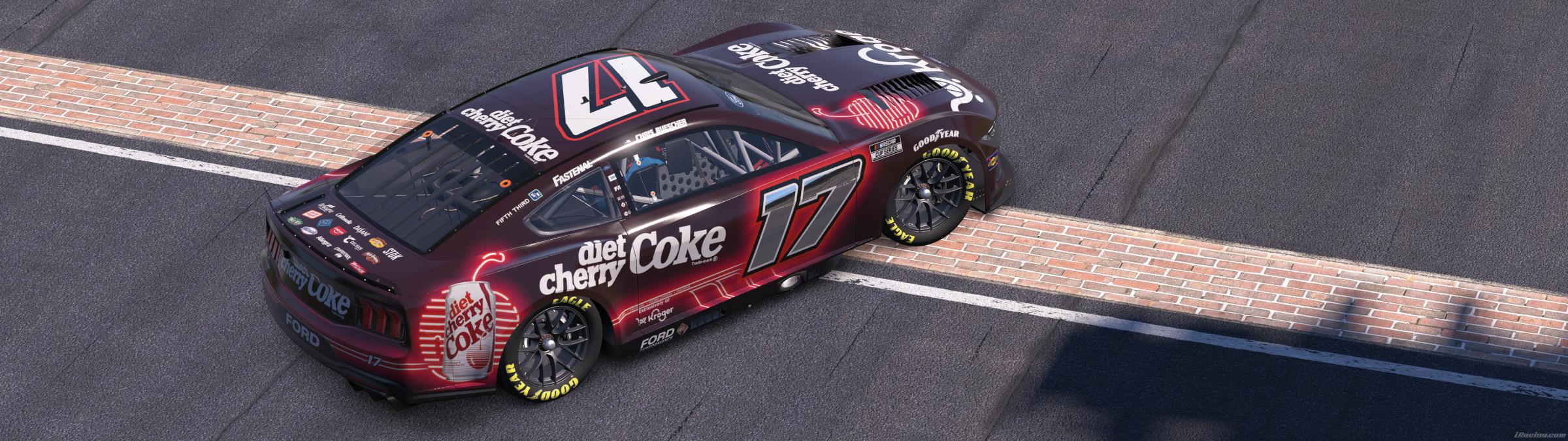Preview of Chris Buescher RFK Racing Diet Cherry Coke by Mick J.