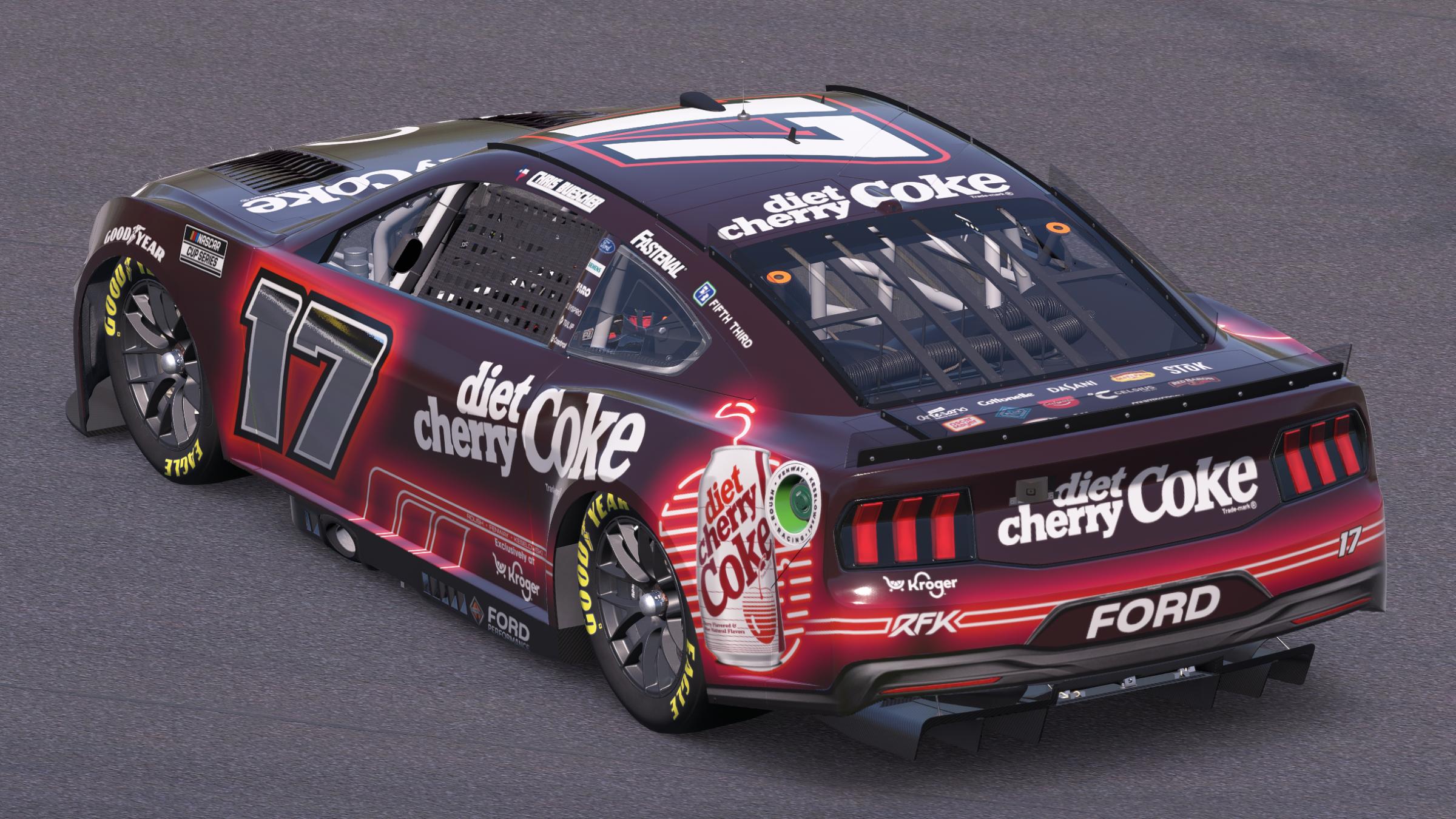 Preview of Chris Buescher RFK Racing Diet Cherry Coke by Mick J.