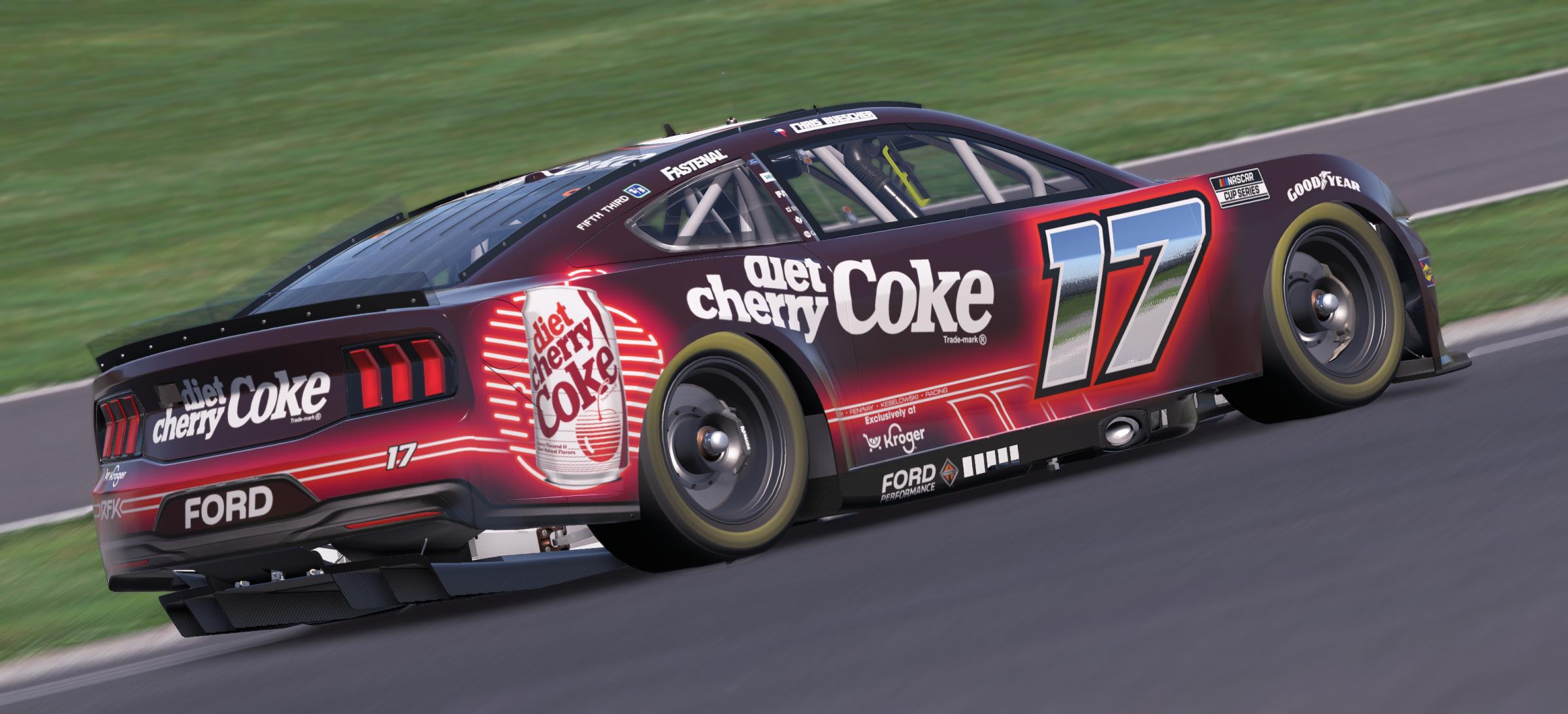 Preview of Chris Buescher RFK Racing Diet Cherry Coke by Mick J.