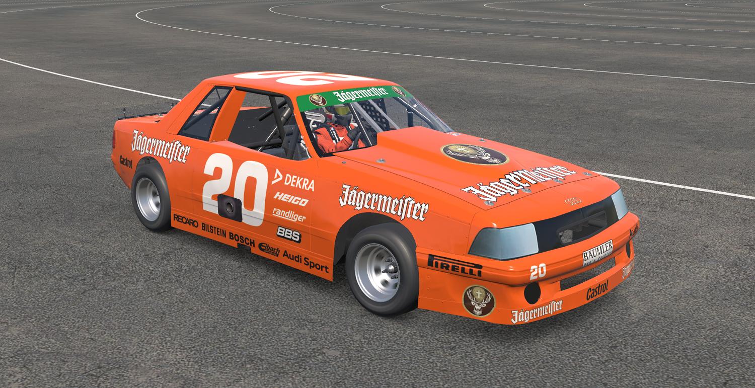 Preview of Jagermeister Audi Mini Stock by Bruce Funderburg