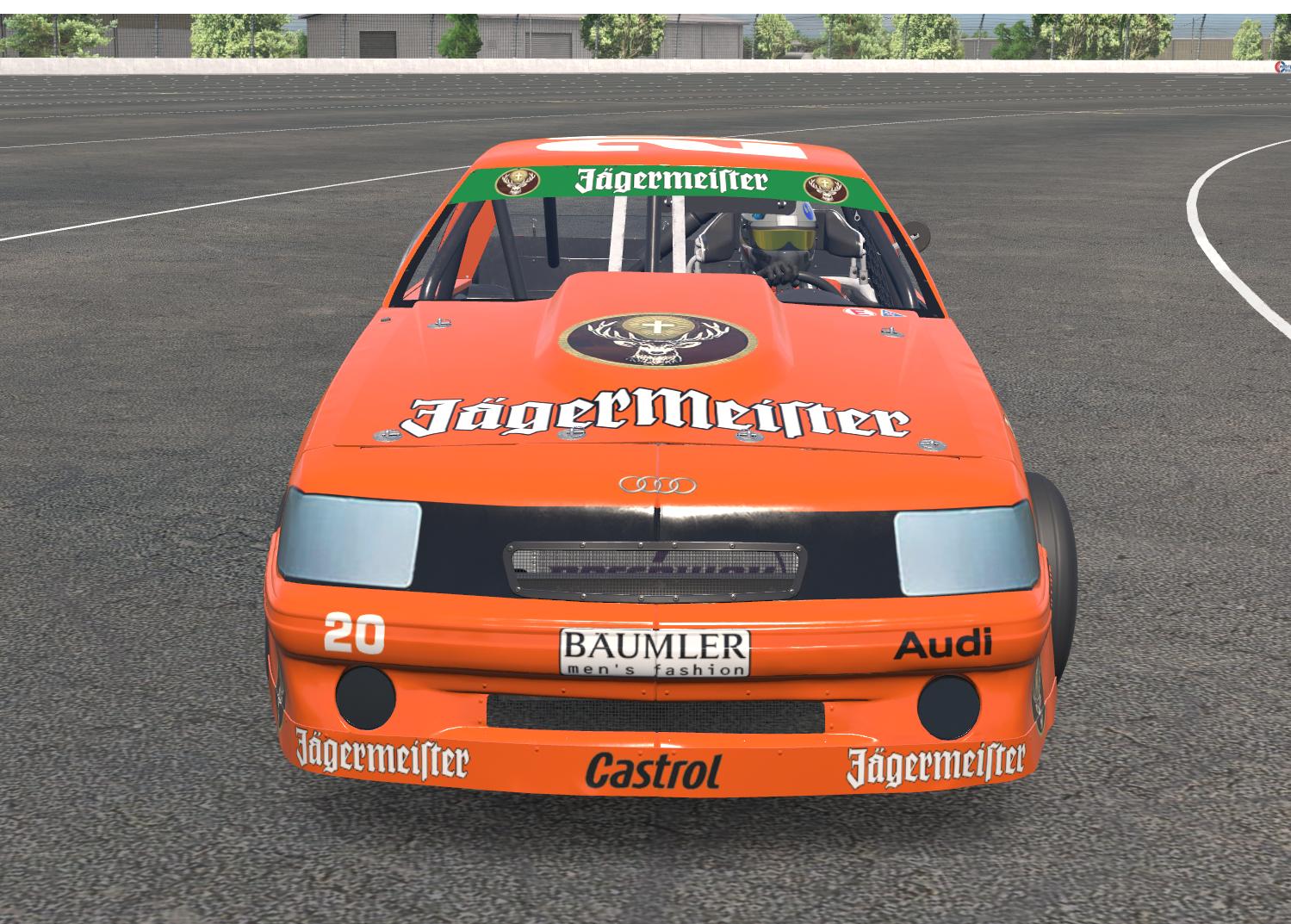 Preview of Jagermeister Audi Mini Stock by Bruce Funderburg