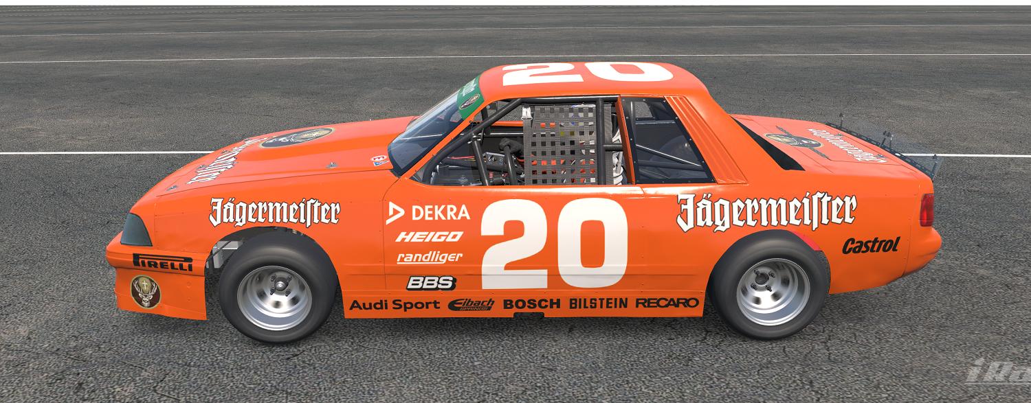 Preview of Jagermeister Audi Mini Stock by Bruce Funderburg
