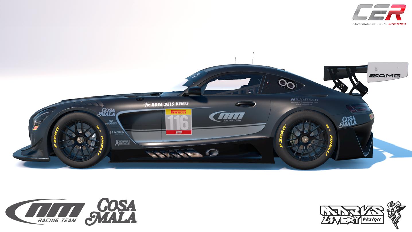 Preview of NMRacing Cosa Mala - Mercedes AMG GT3 - Campeonato de España de Resistencia by Mabus T.
