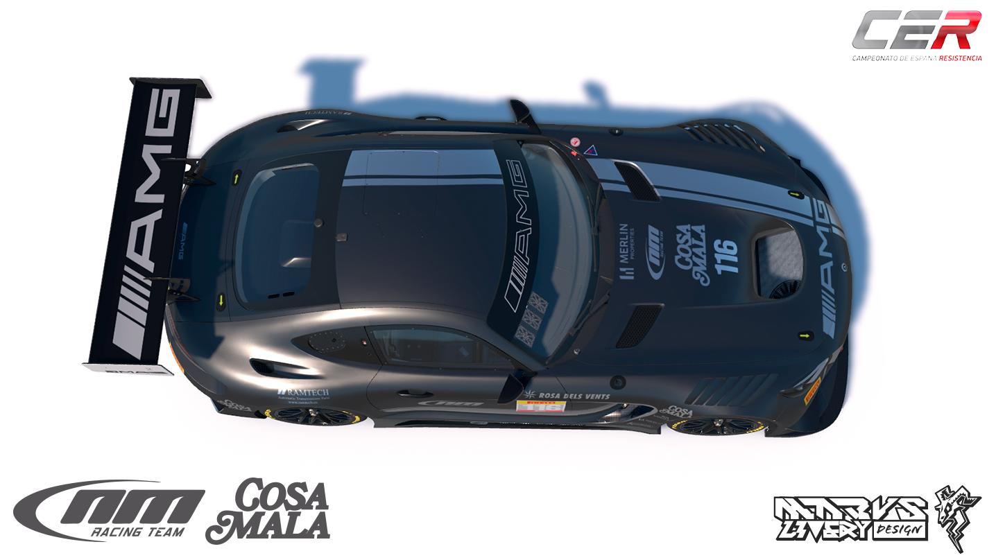 Preview of NMRacing Cosa Mala - Mercedes AMG GT3 - Campeonato de España de Resistencia by Mabus T.