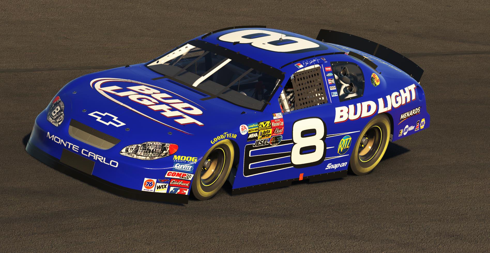 Preview of Dale Earnhardt Jr. - Bud Light - "What If?" - No # by Joe R Wells