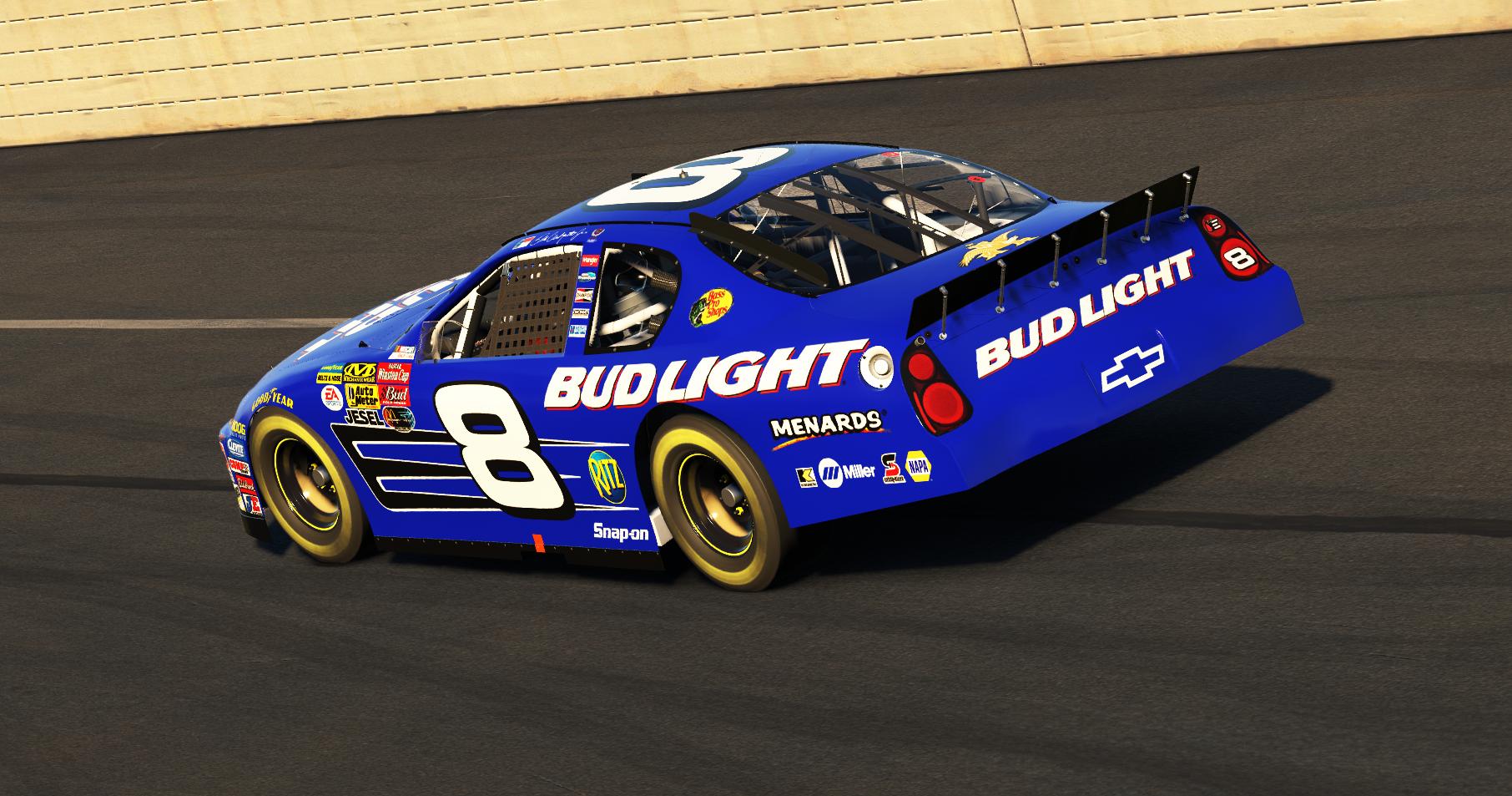 Preview of Dale Earnhardt Jr. - Bud Light - "What If?" - Super Speedway - No # by Joe R Wells