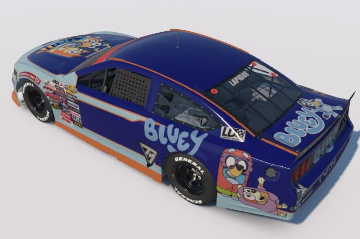 Preview of Bluey ARCA Ford Mustang by Neil Lapidus