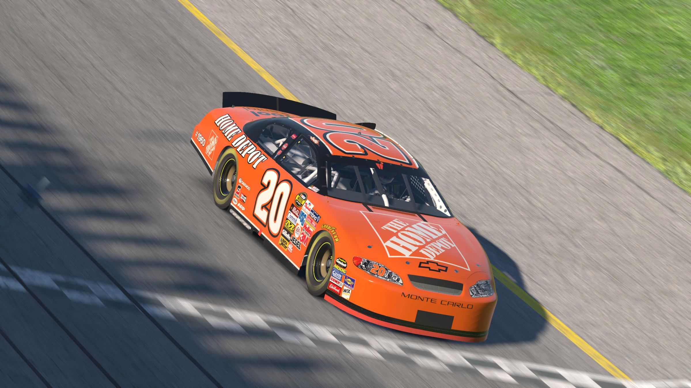 Preview of Tony Stewart #20 2005 Home Depot Chevy Monte Carlo by Evan Lach