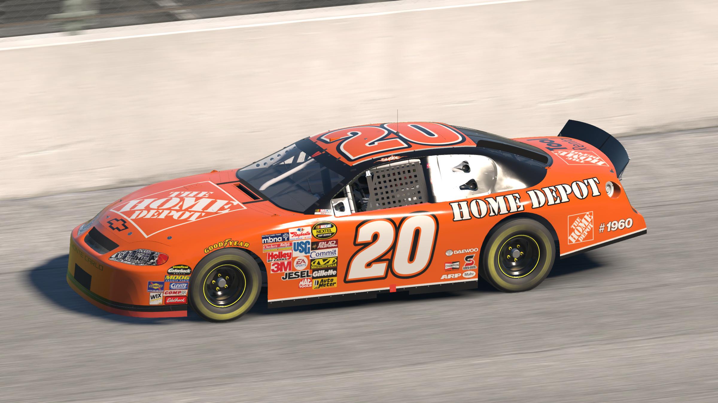 Preview of Tony Stewart #20 2005 Home Depot Chevy Monte Carlo by Evan Lach