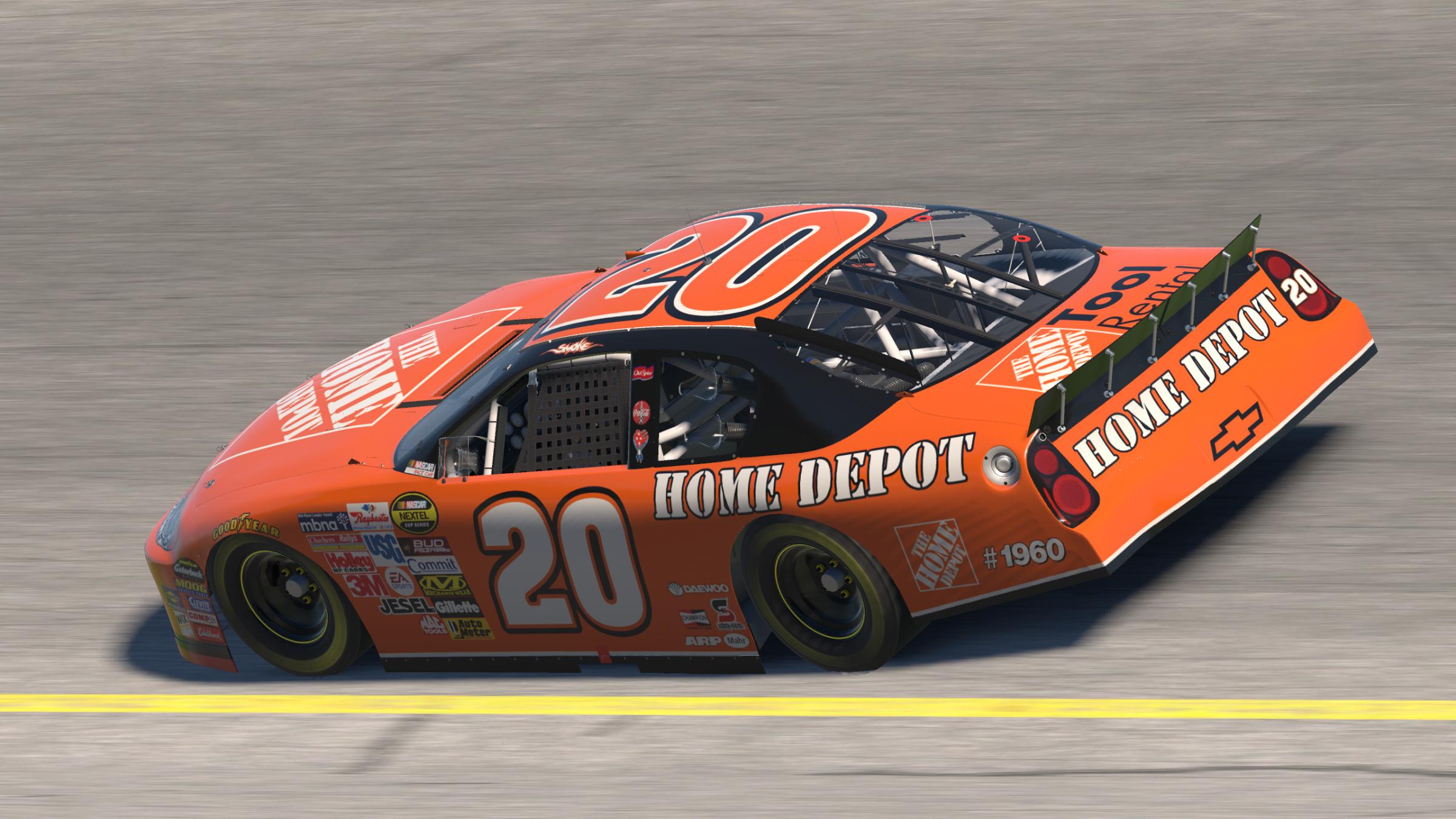 Preview of Tony Stewart #20 2005 Home Depot Chevy Monte Carlo by Evan Lach
