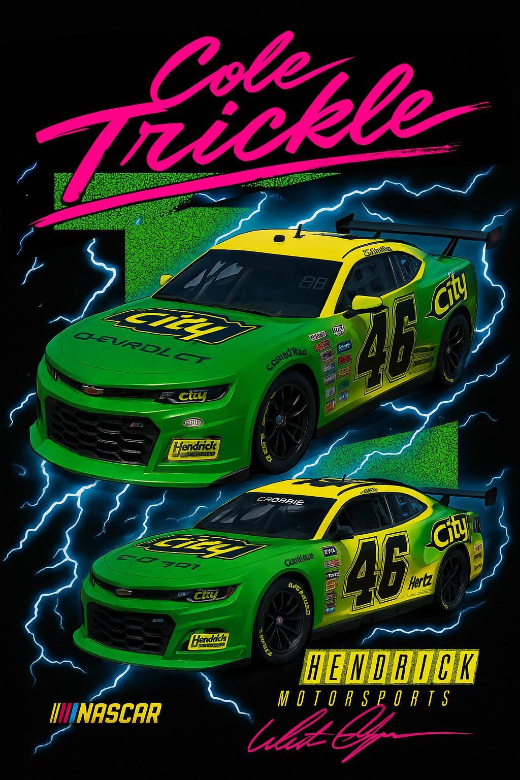 Preview of Cole Trickle City Chevrolet Days of Thunder Concept by Darren Crosbie