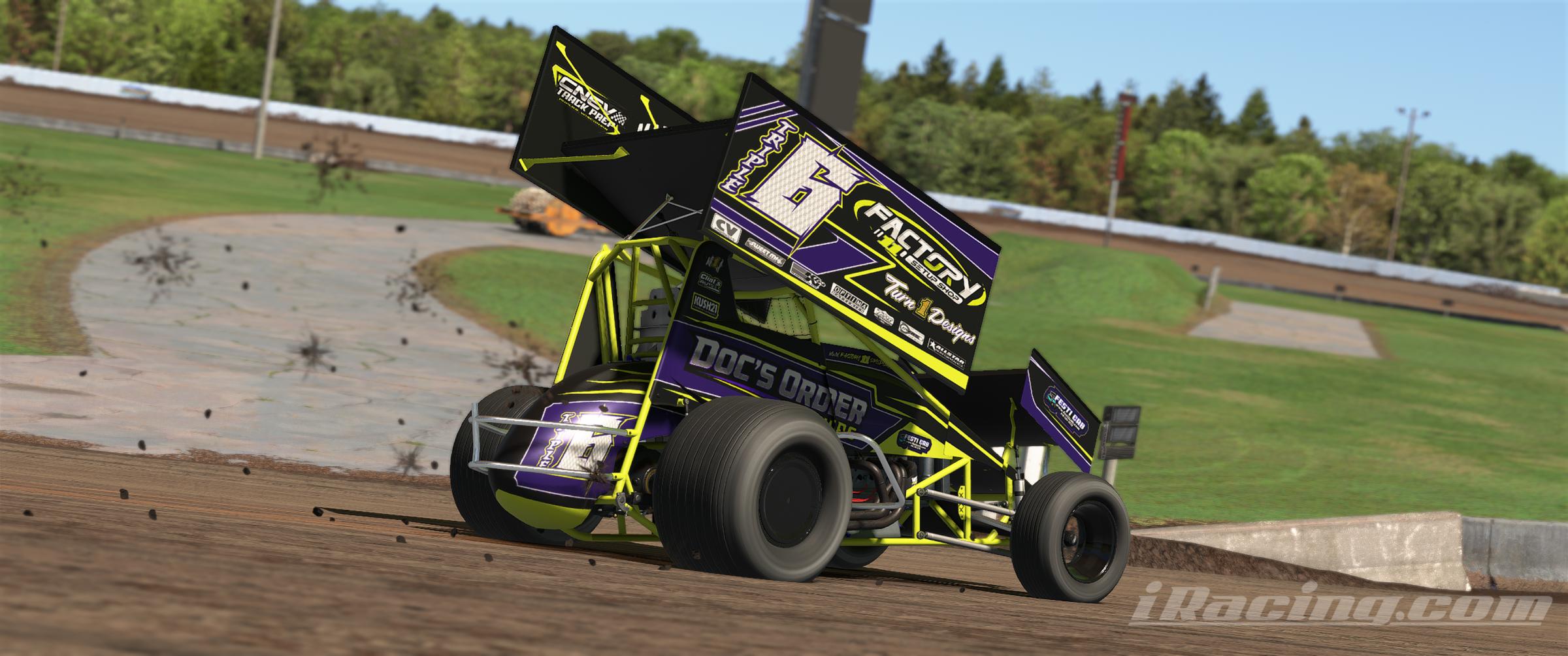 Preview of Justin Walbring #666 Factory 11 Sprint  by Jon Gutekunst