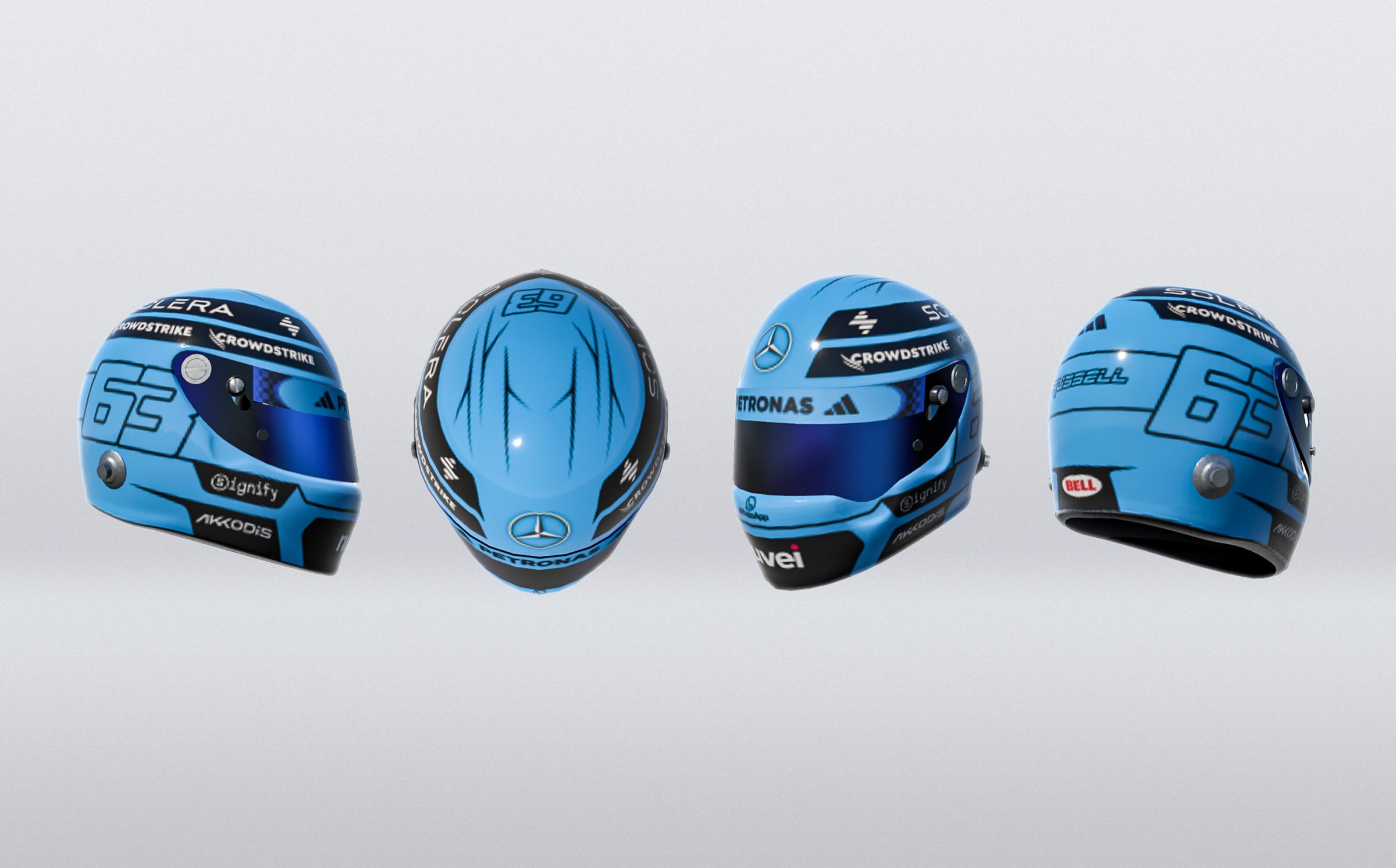 Preview of george russell 2025 mercedes amg by Daniel B.