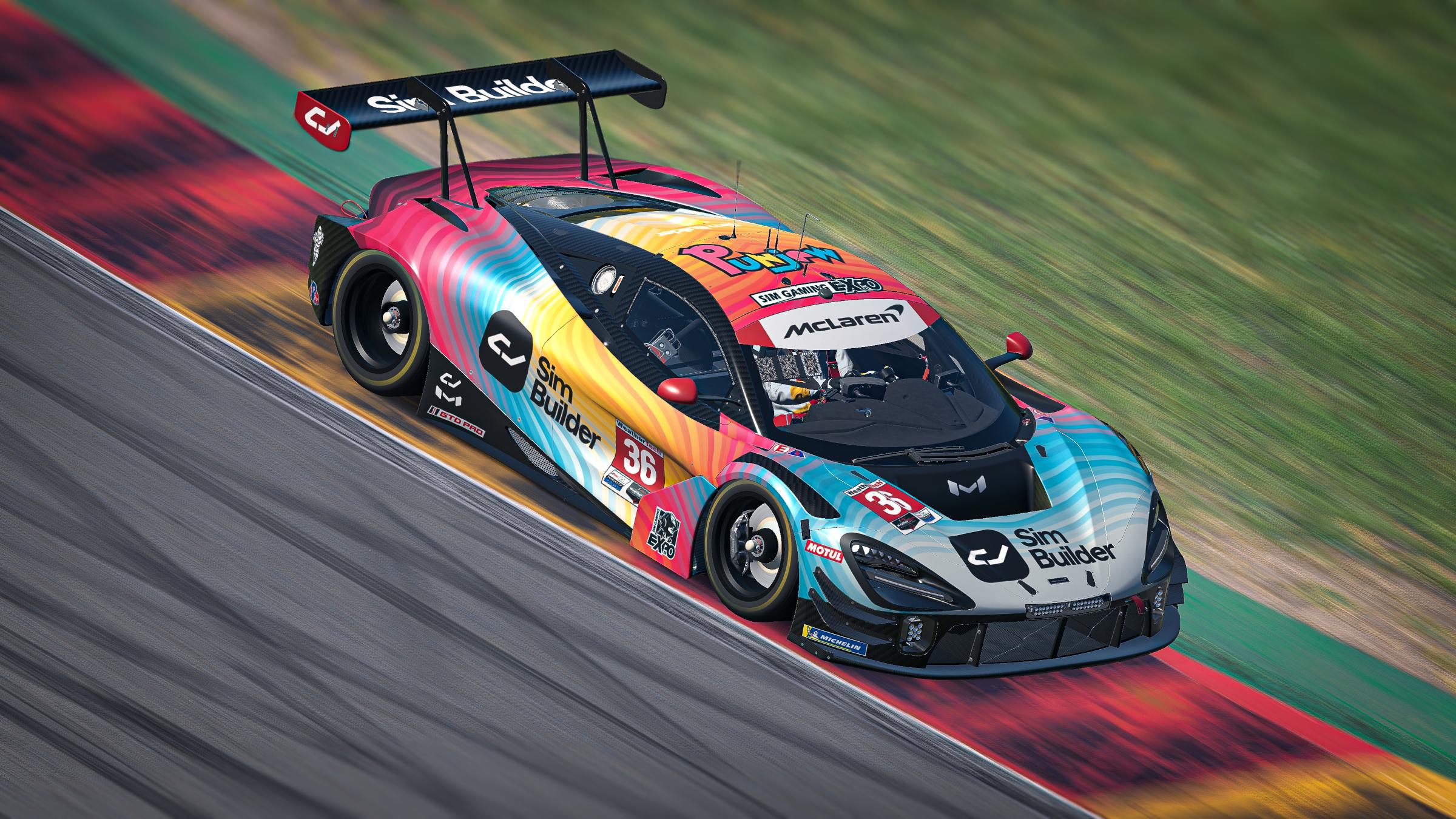 Preview of Puncrew McLaren 720s GT3 Evo Punjew Edition by Mark D Reed