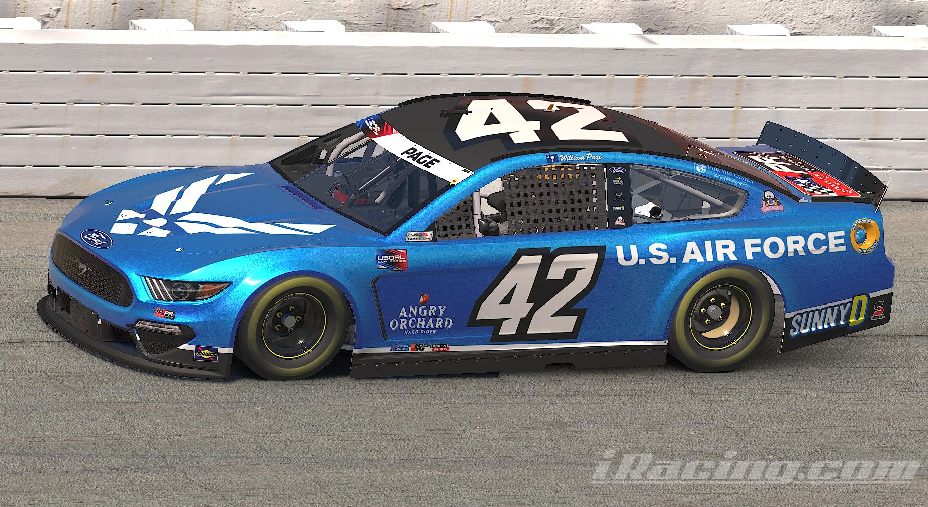 Preview of Will Page AirForce Stang by Jon ME Peterson