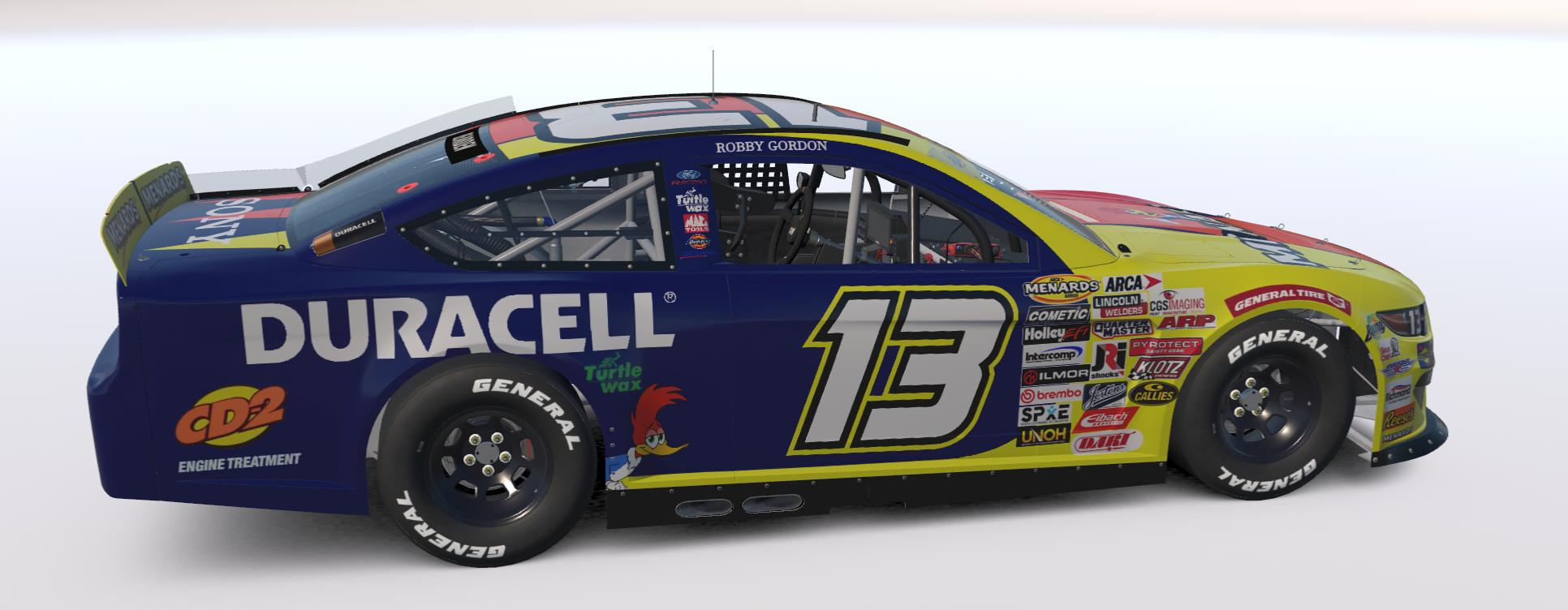 Preview of Robby Gordon 2000 Menards Mustang W/Numbers by Josh Bearden
