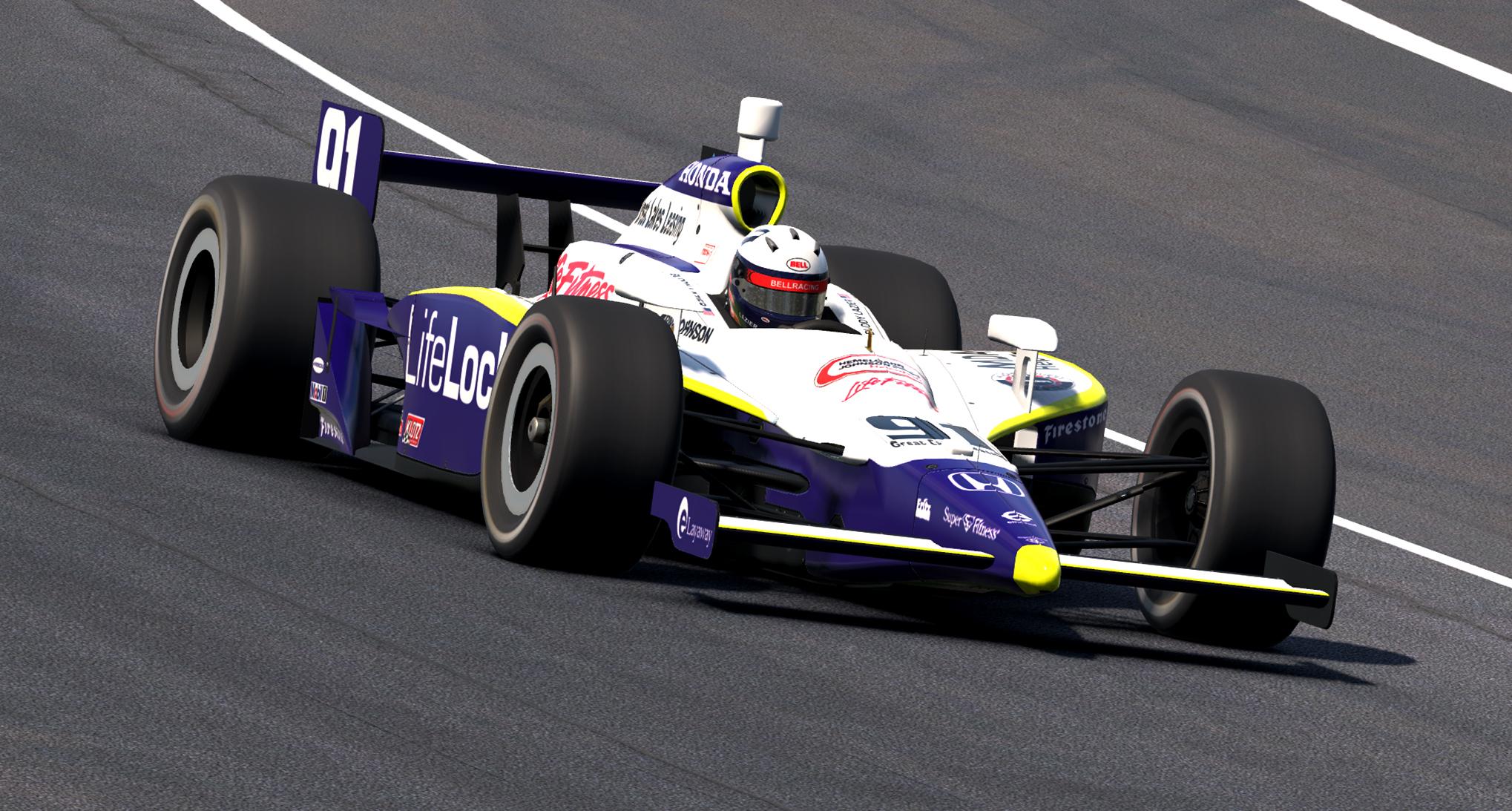 Preview of NO NUM #91 Buddy Lazier / Hemelgarn Enterprises - 2008 Indy 500 by Abigail von Exner