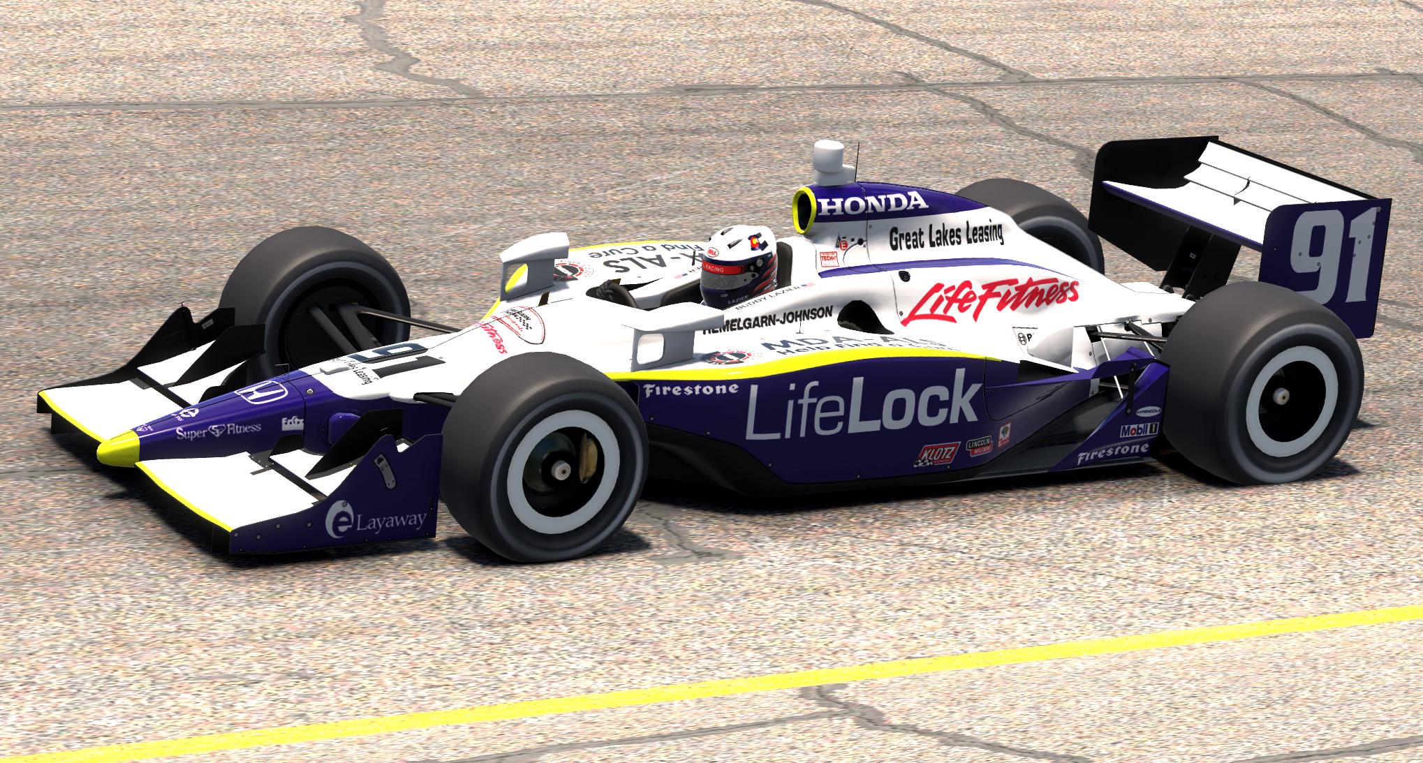 Preview of NO NUM #91 Buddy Lazier / Hemelgarn Enterprises - 2008 Indy 500 by Abigail von Exner