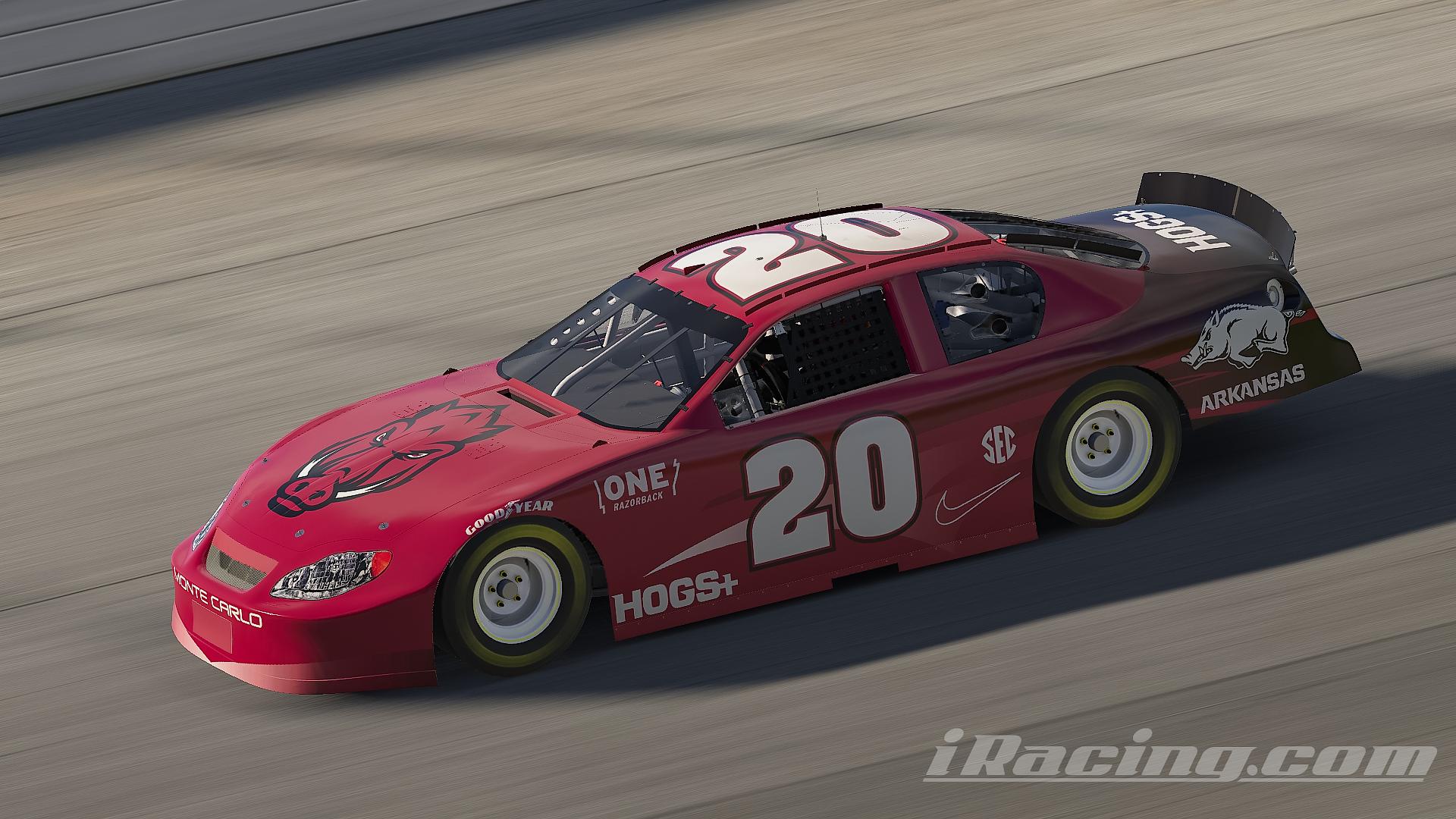 Preview of Arkansas Razorbacks Monte Carlo by Julio N.