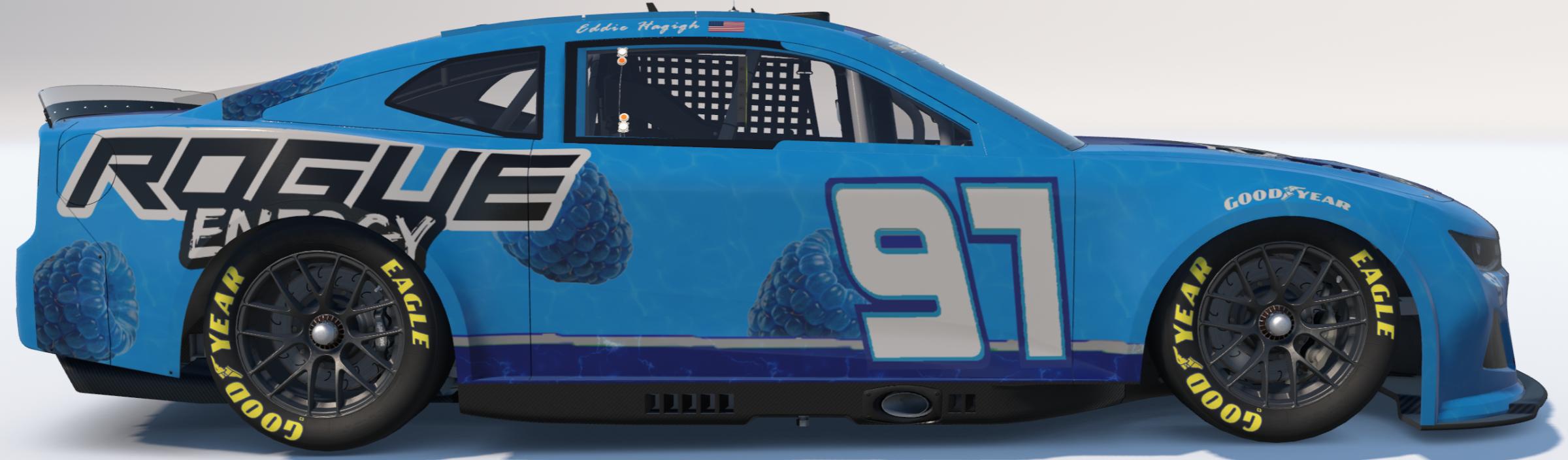Preview of Rogue Energy Blue Raspberry Next Gen Chevy - Eddie Hagigh #97 (PLAYOFF) by Marshall Crocker Jr