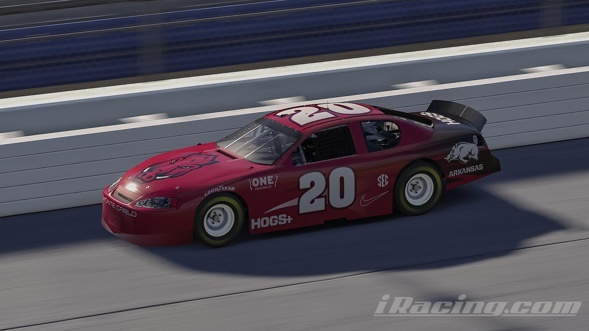 Preview of Arkansas Razorbacks Monte Carlo SS by Julio N.