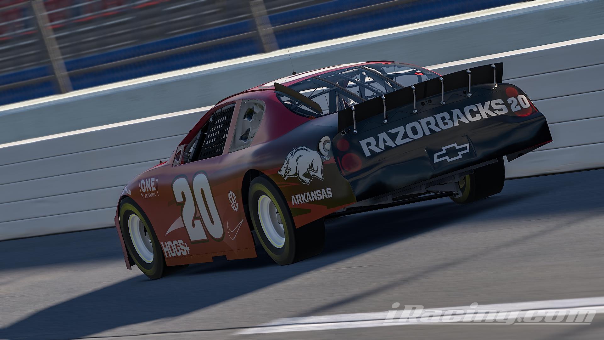Preview of Arkansas Razorbacks Monte Carlo SS by Julio N.