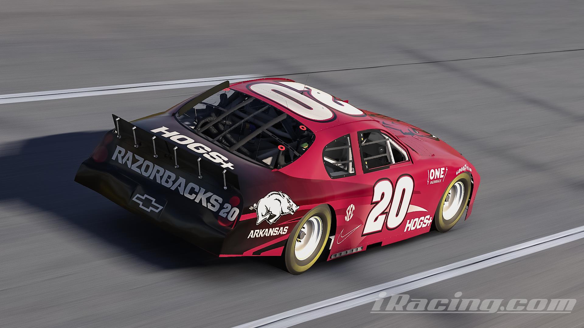 Preview of Arkansas Razorbacks Monte Carlo SS by Julio N.