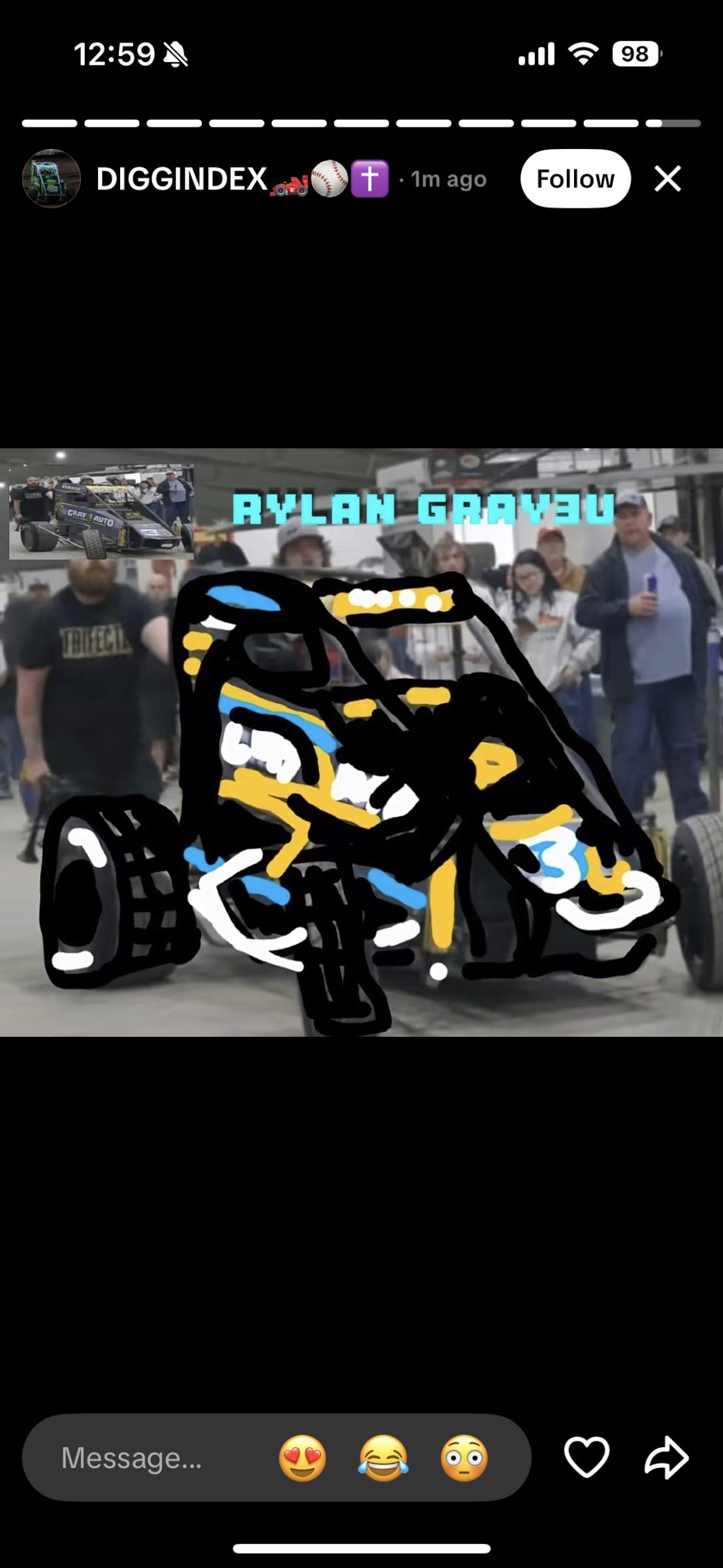 Preview of Brandon Stewart Precision Motorsports #21 2025 Sprint Car - Non-Wing by Brandon J Stewart