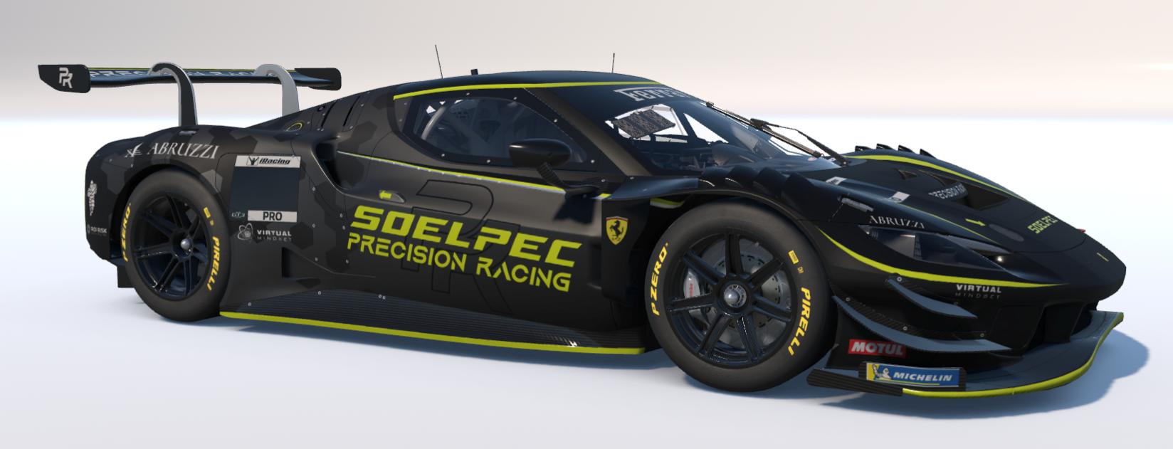 Preview of SOELPEC Precision Racing Ferrari 296 GT3 - BLACKOUT by Jeff T Evans
