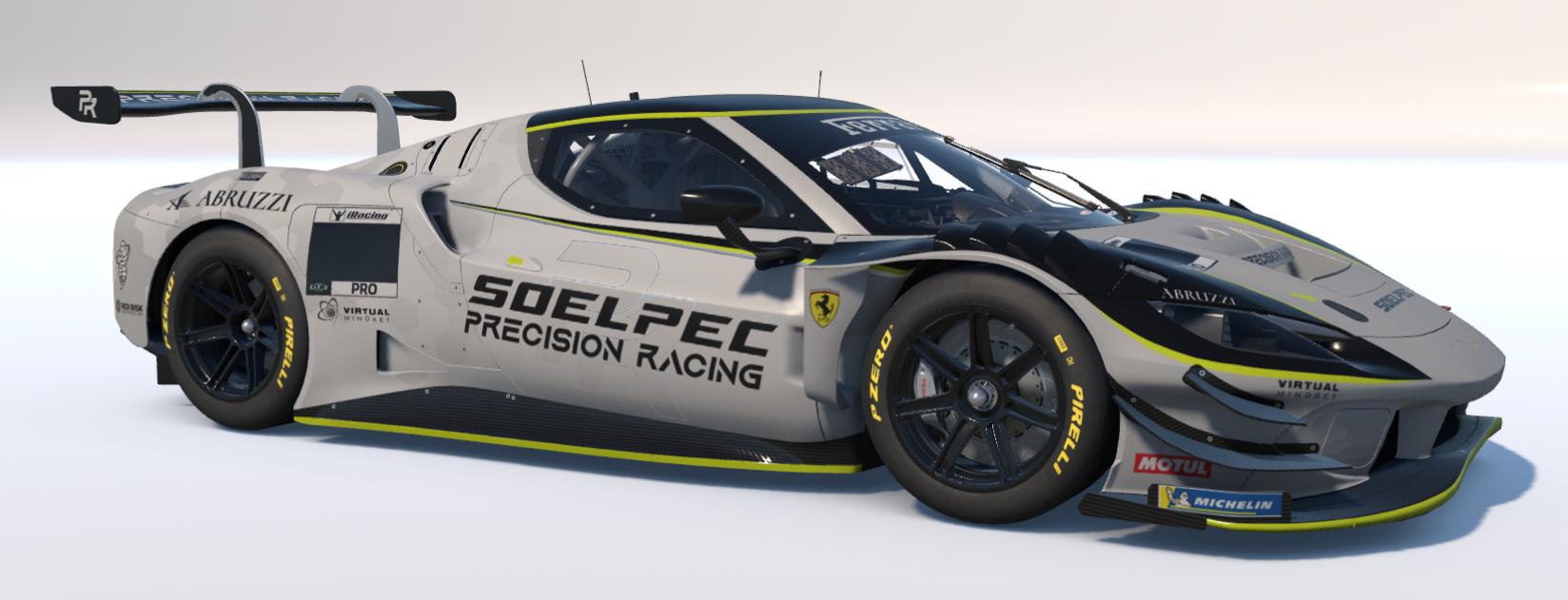 Preview of SOELPEC Precision Racing Ferrari 296 GT3 - WHITEOUT by Jeff T Evans