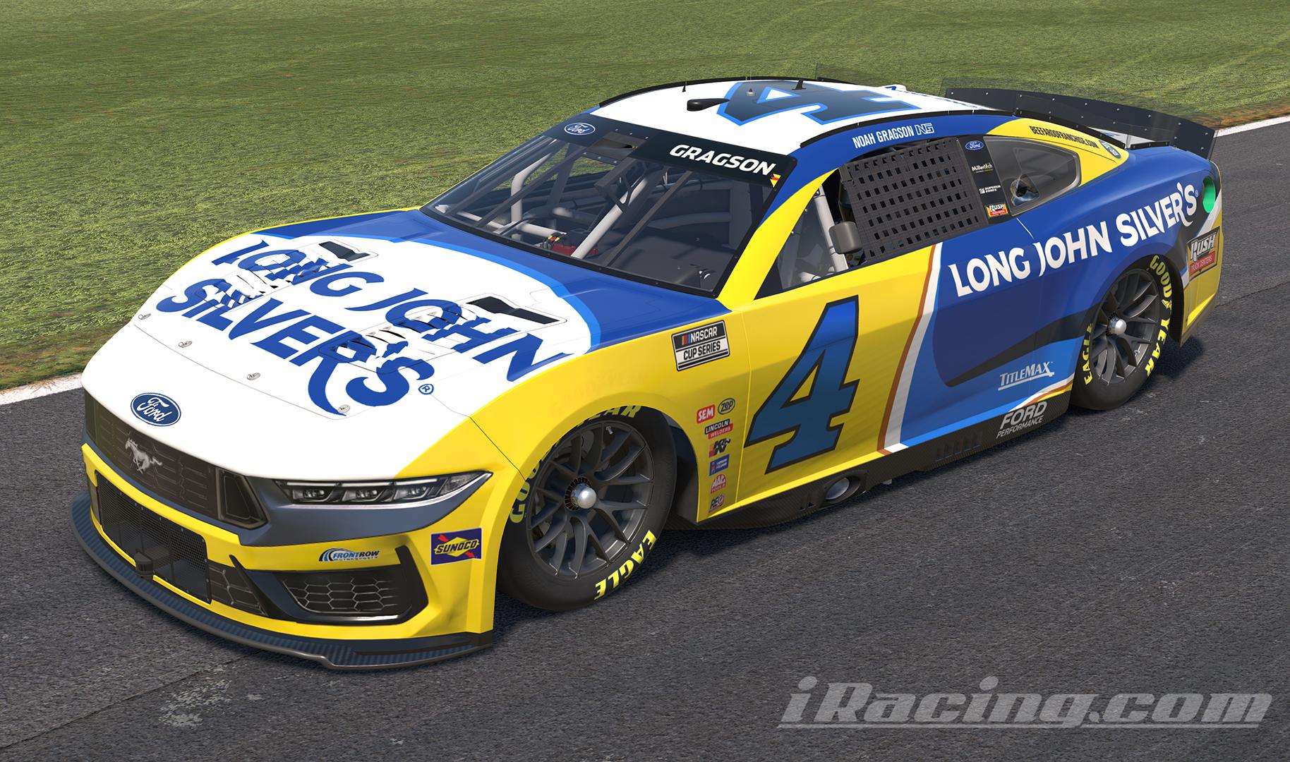 Preview of 2025 4 Noah Gragson Long John Silvers Ford by Michael DiPasquale