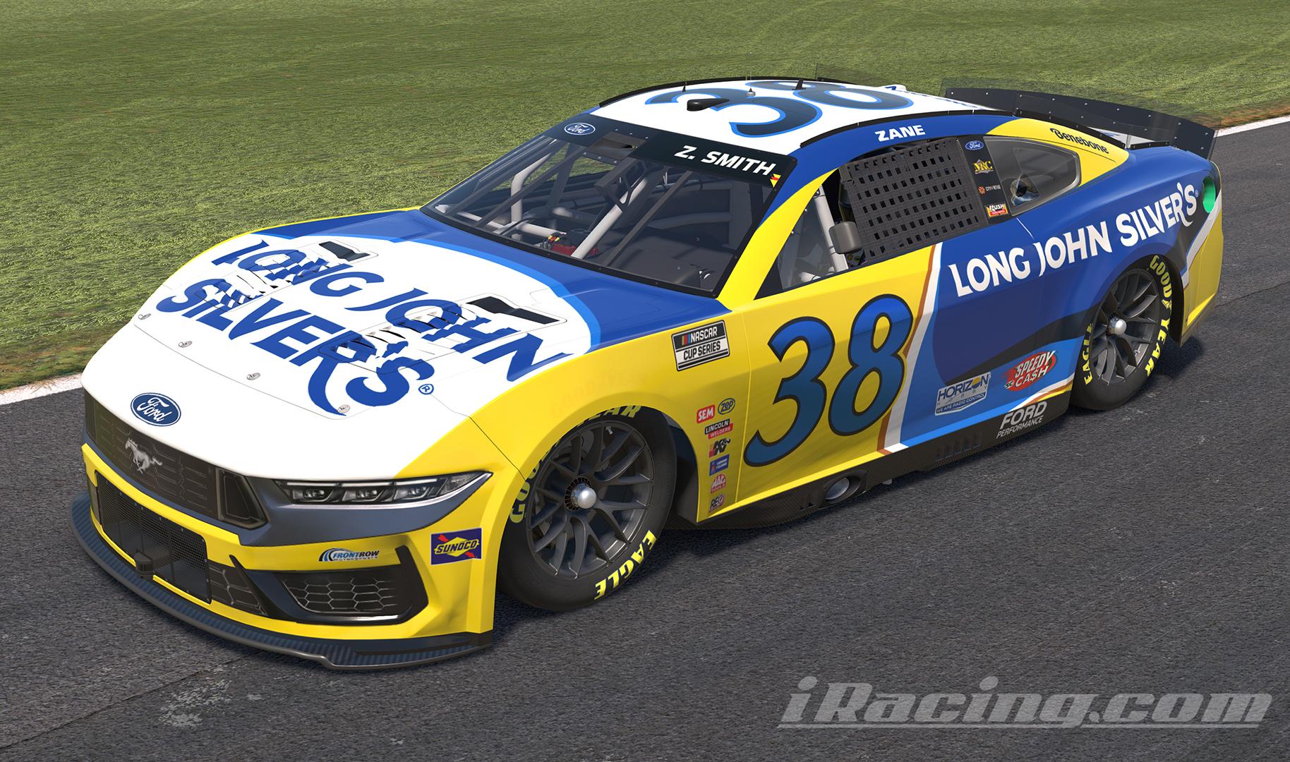 Preview of 2025 38 Zane Smith Long John Silvers Ford by Michael DiPasquale