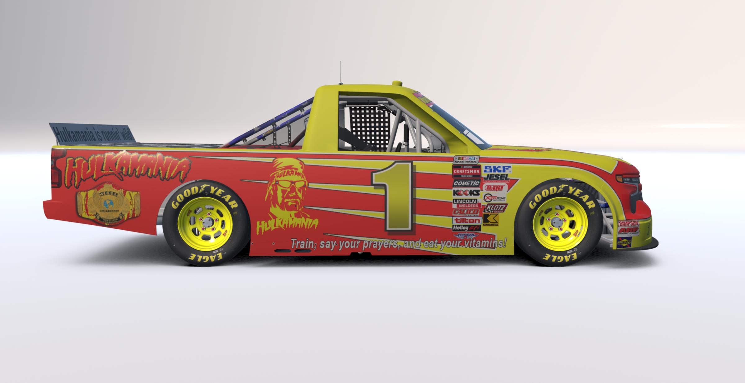 Preview of Hulk Hogan Tribute by Justin Cotterill