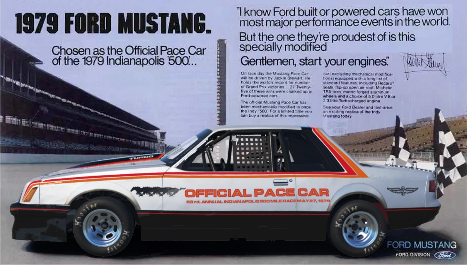 Preview of Mustang Pace Car by Don Craig