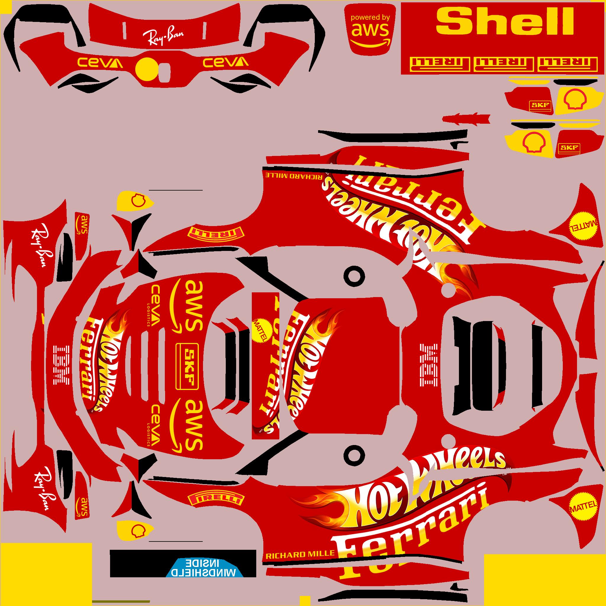 Preview of Ferrari 296 Challenge Hot Wheels by Clyde Coman